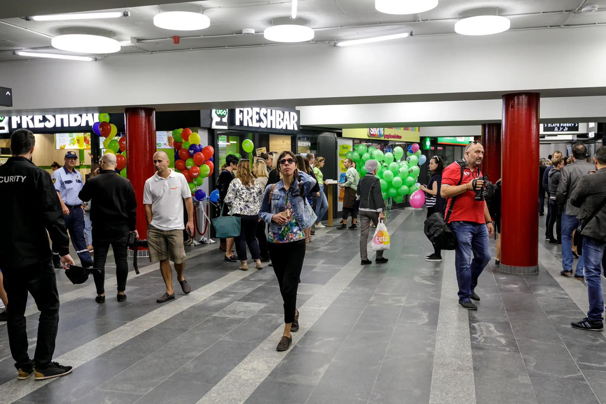 Na snímke oficiálne otvorenie podchodu na Trnavskom mýte