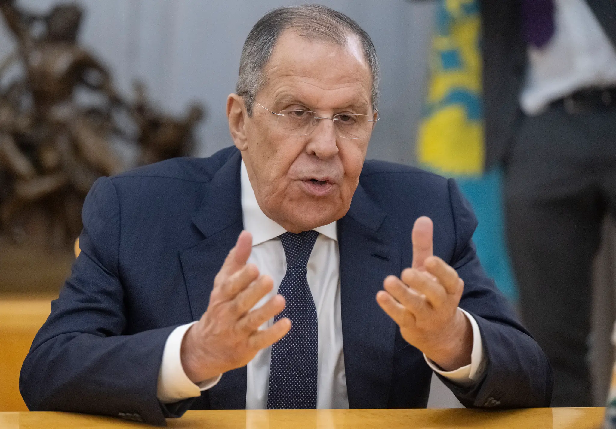 Ruský minister zahraničných vecí Sergej Lavrov.