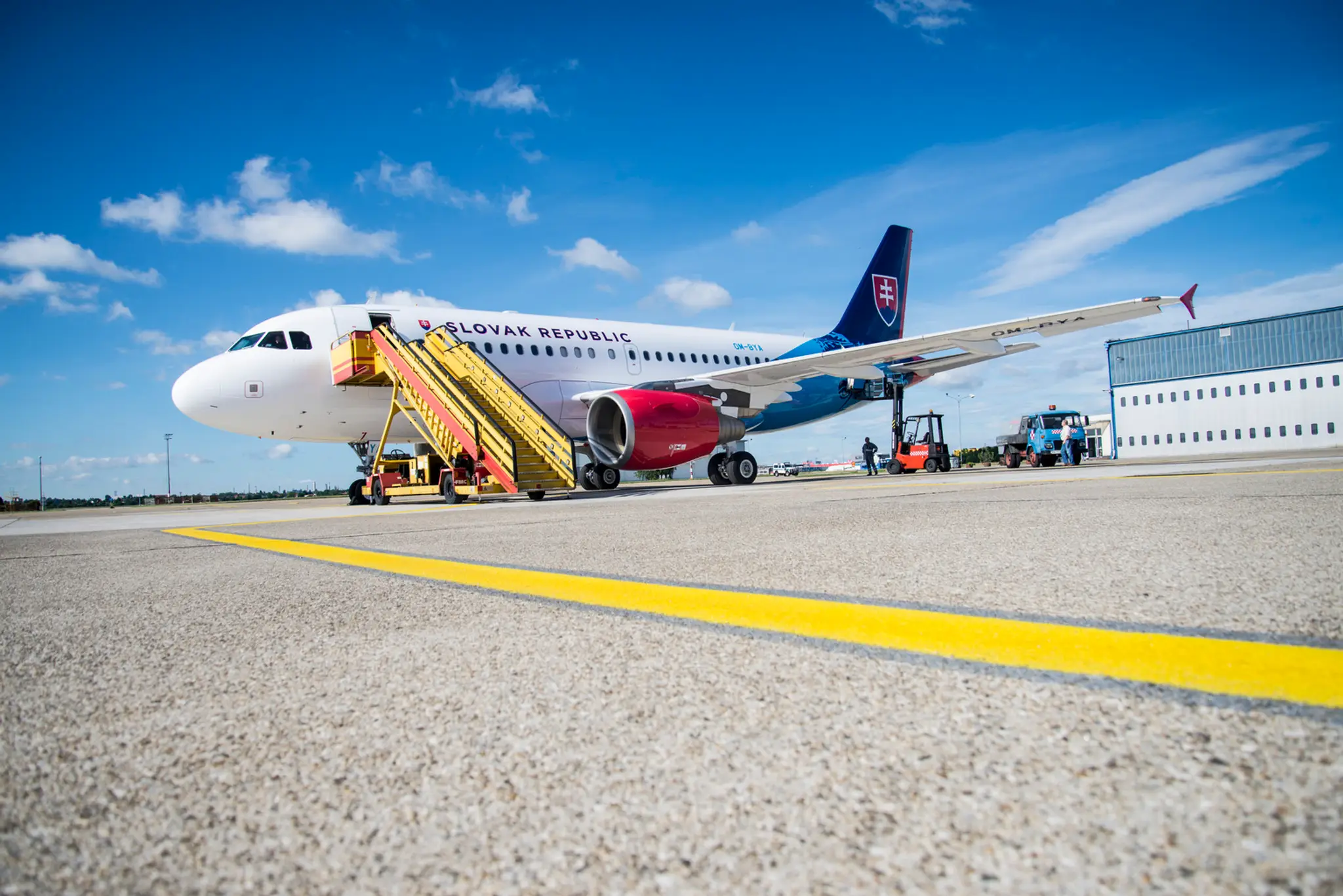 Nový letecký vládny špeciál Airbus A319-115 CJ