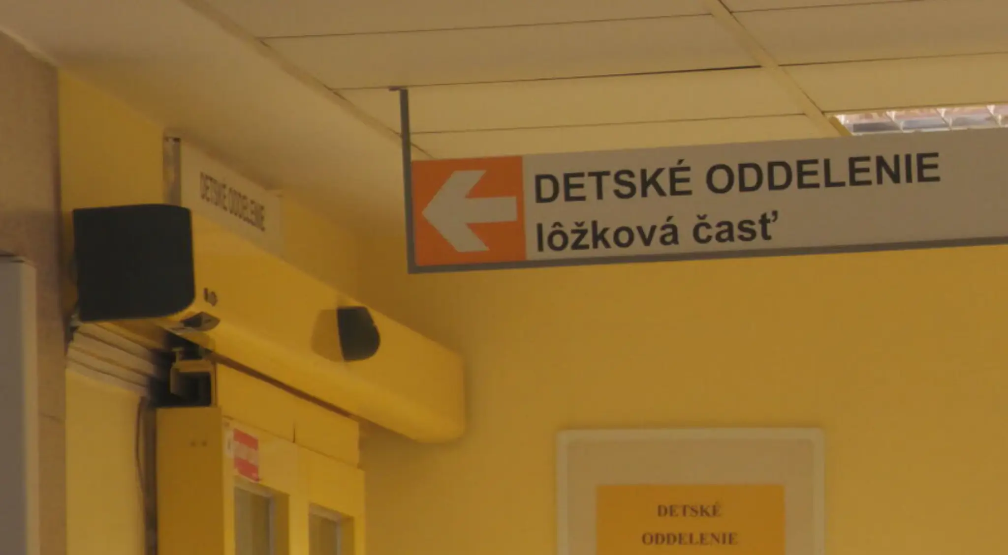 Detské oddelenie nemocnica