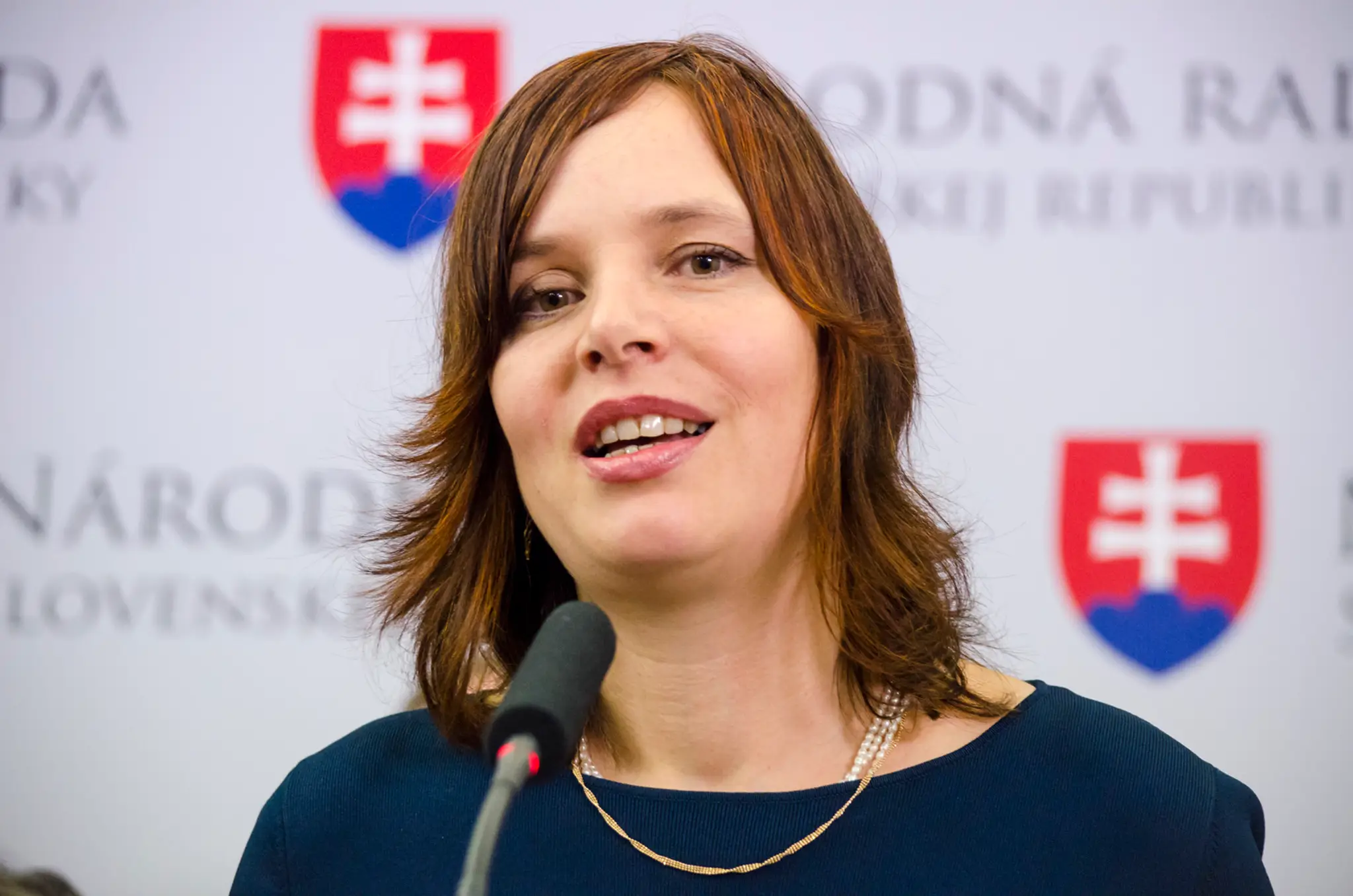 Na snímke Veronika Remišová