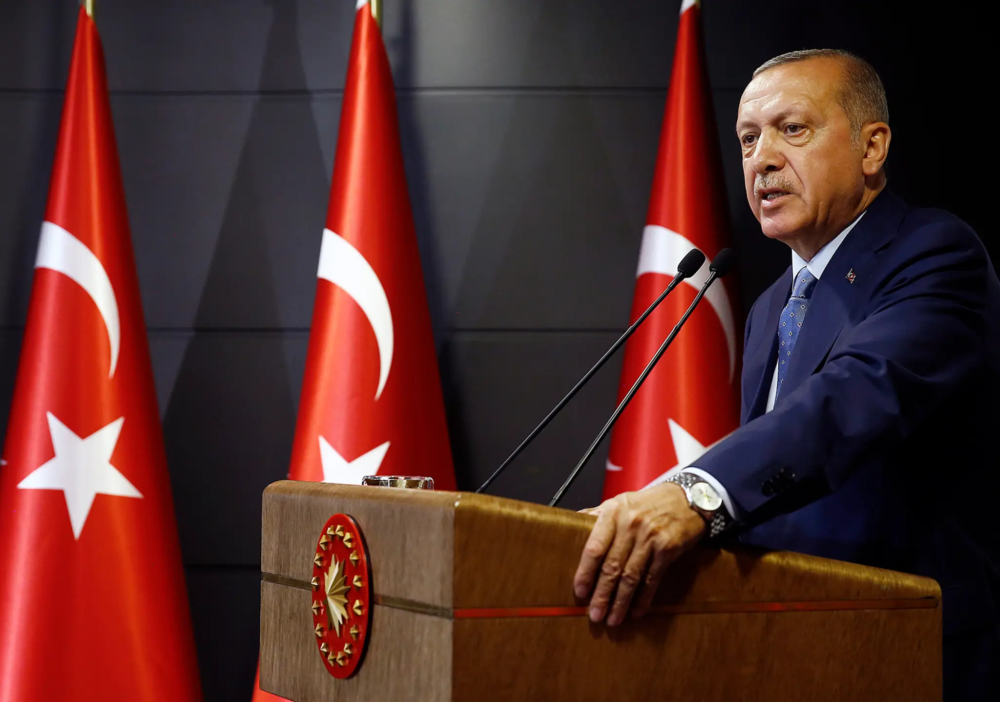 Recep Tayyip Erdogan.