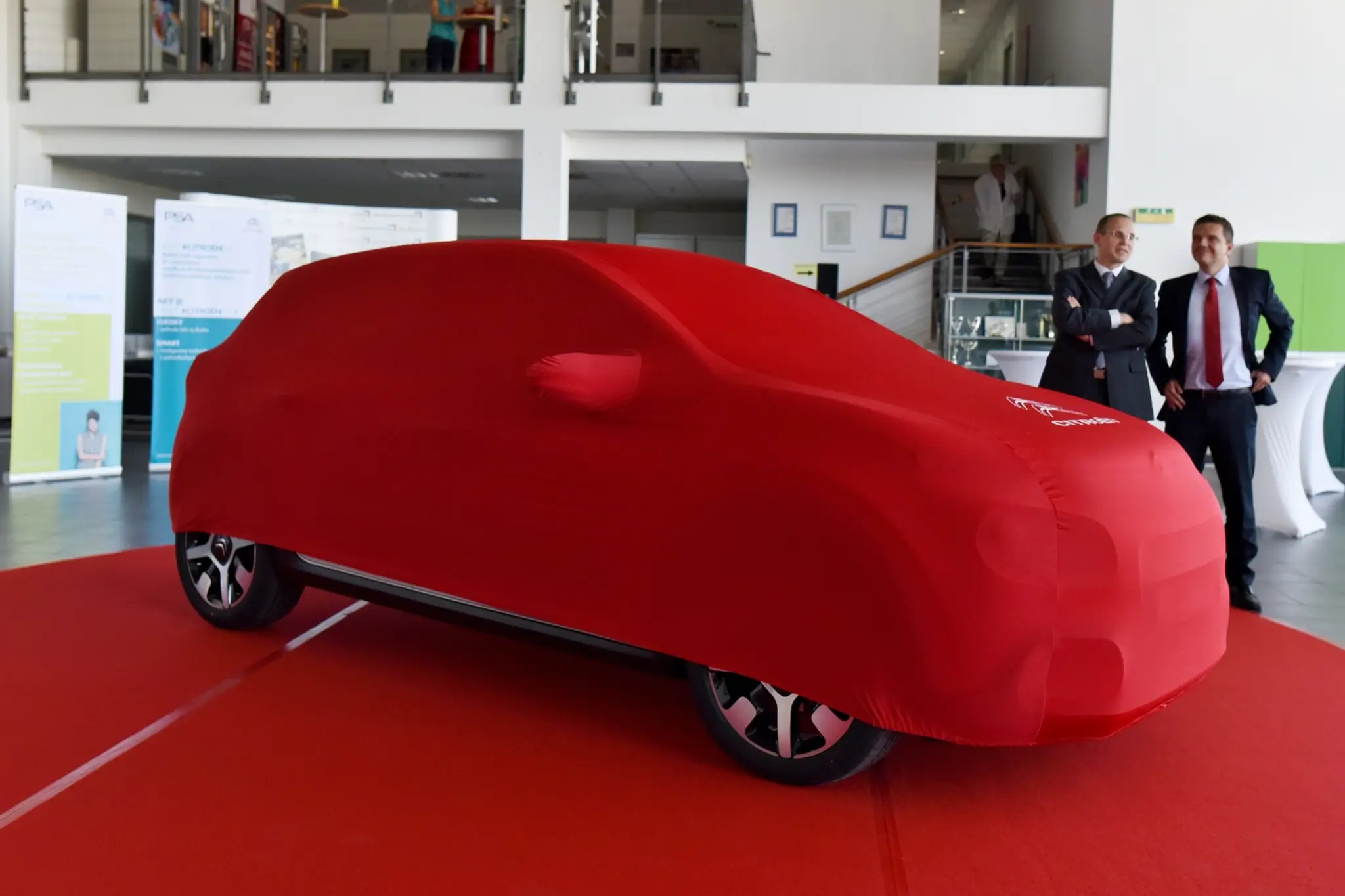 Na snímke nový model automobilu Citroën C3