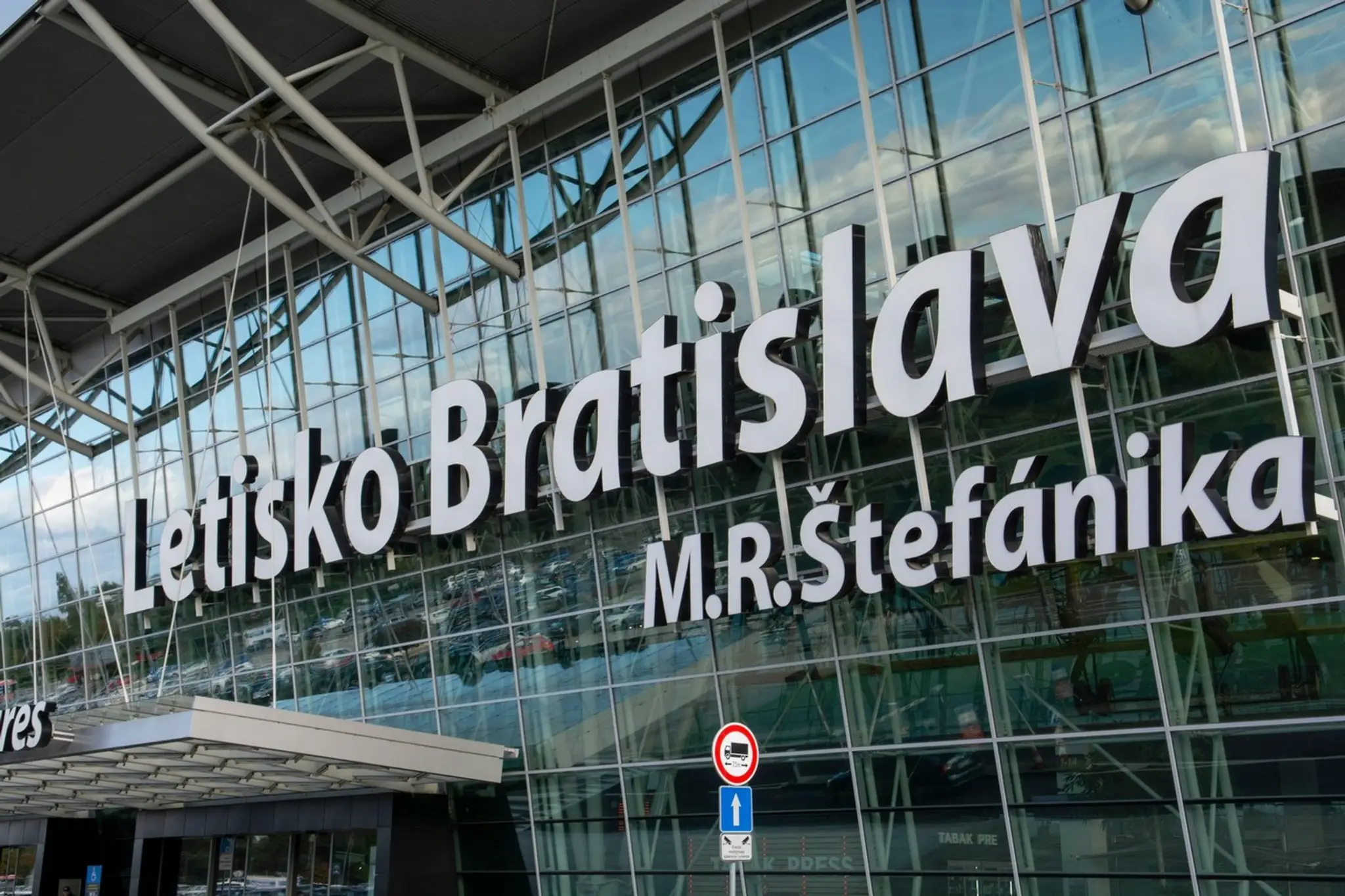Letisko v Bratislave.