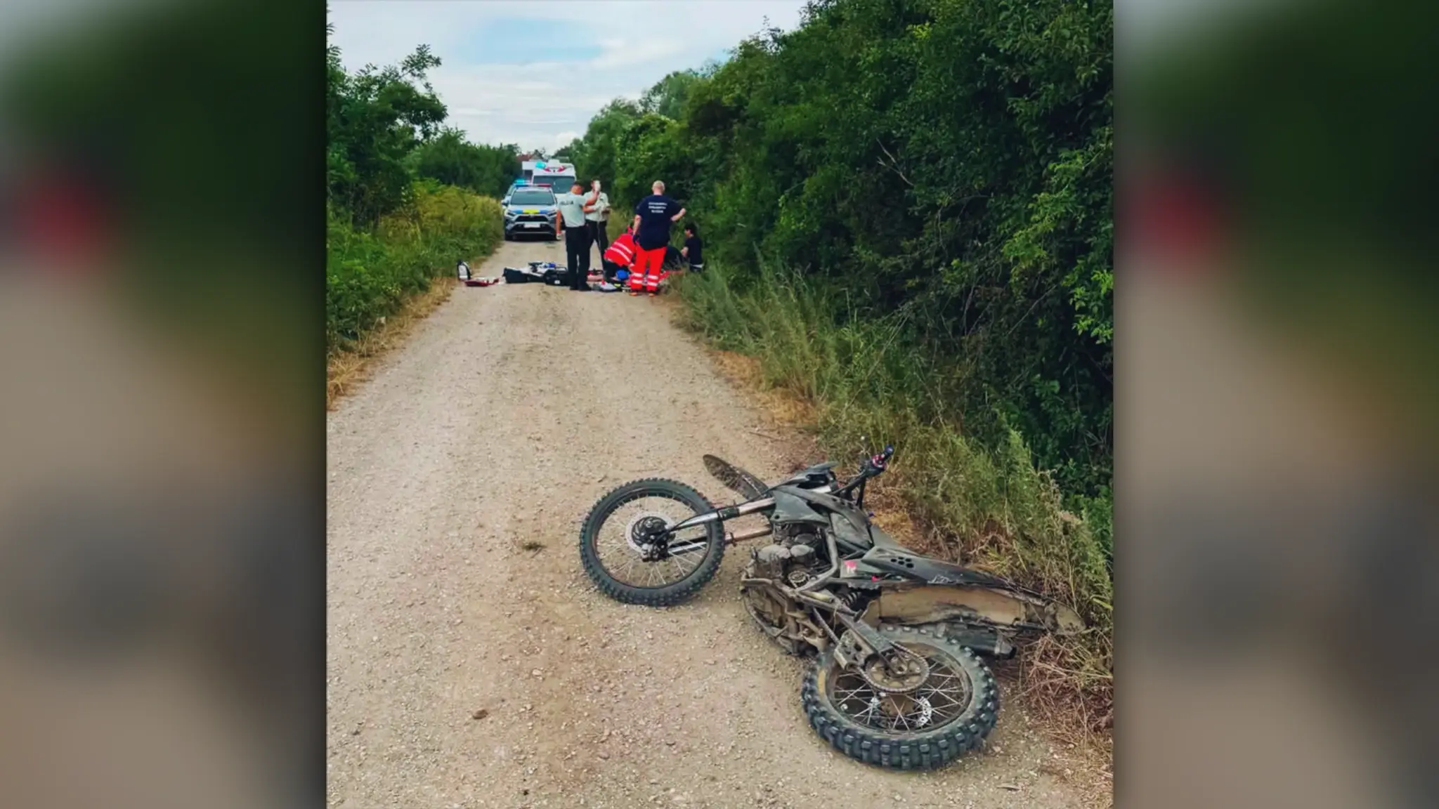 tragická nehoda motorkára 