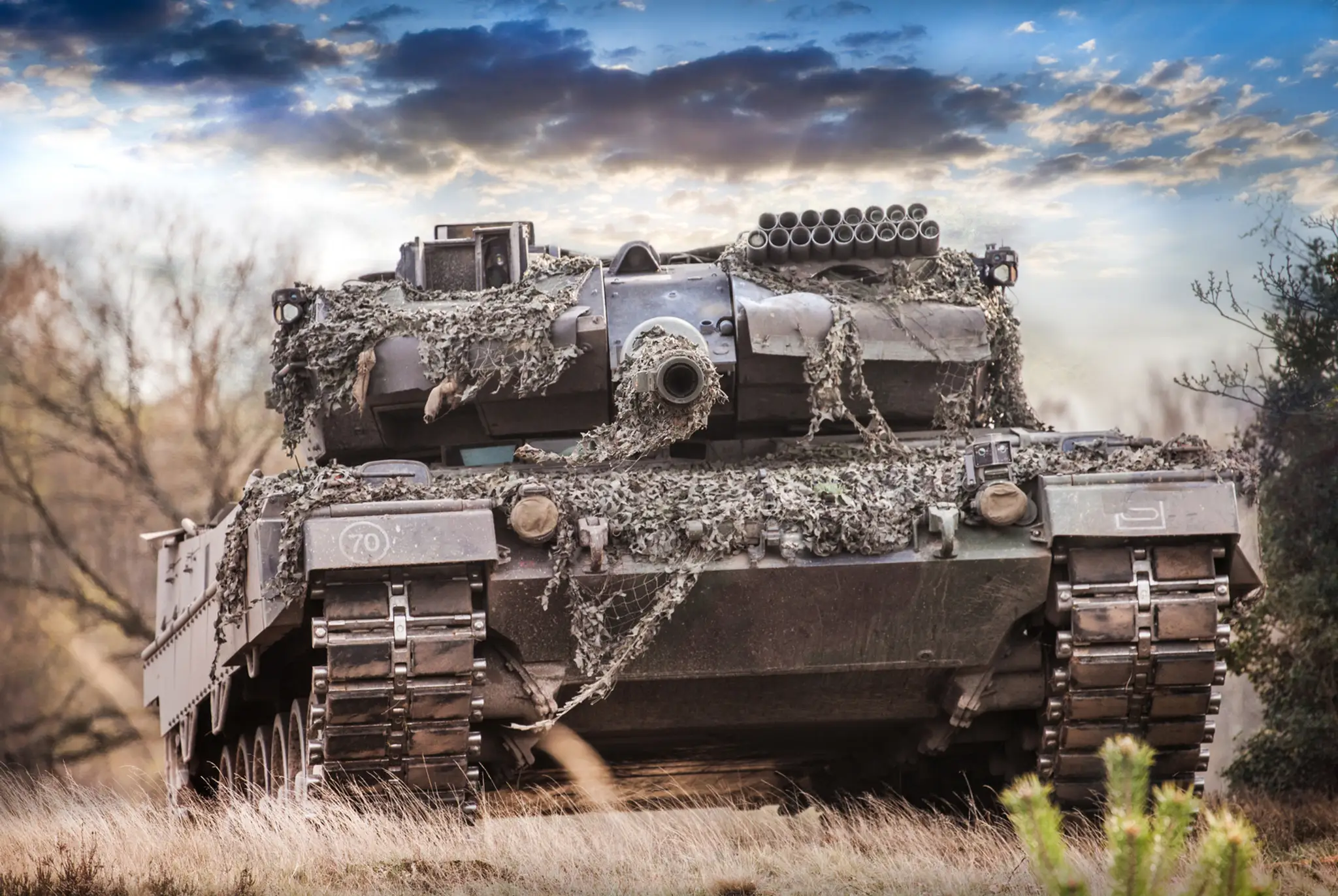 Nemecký tank Leopard 2.