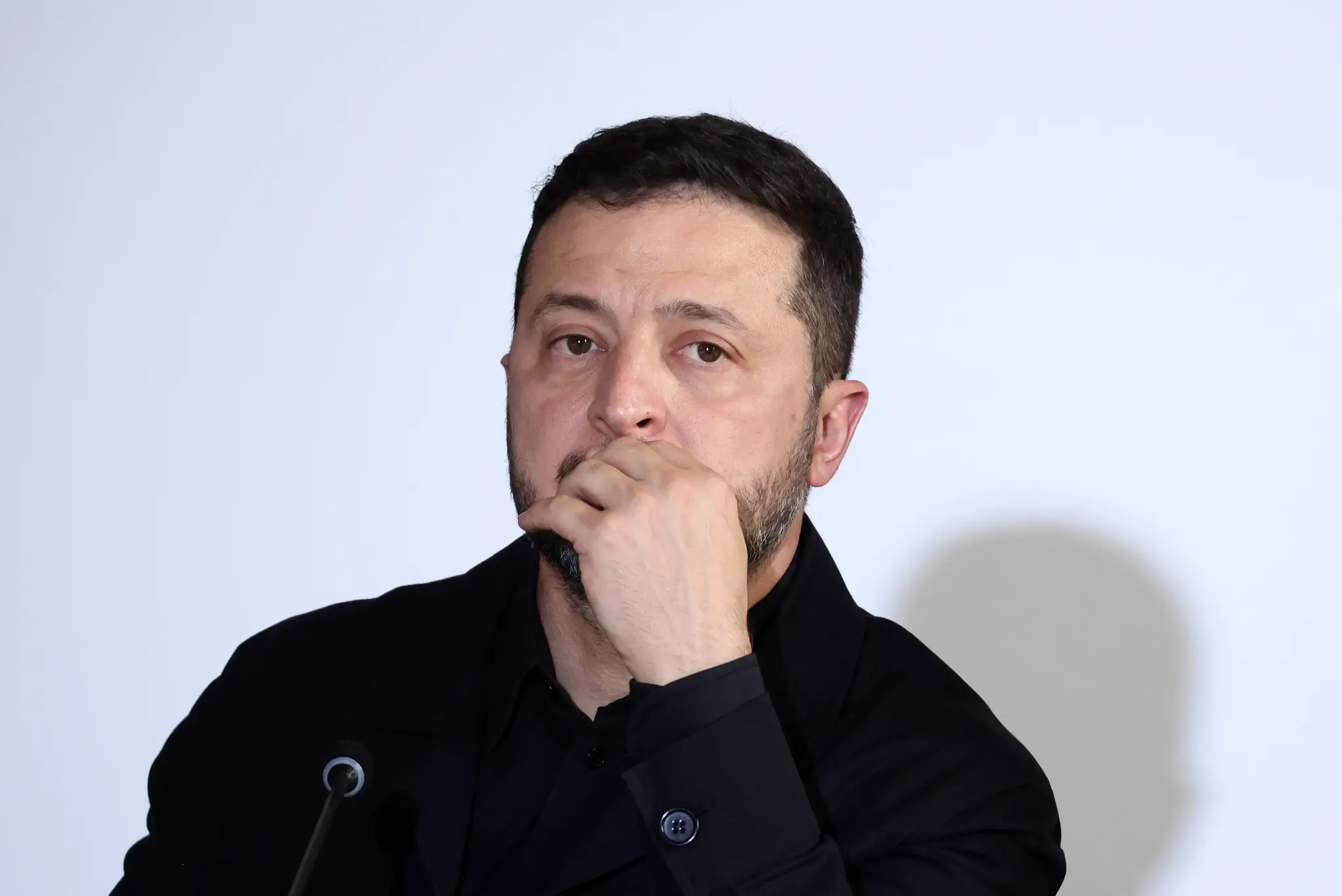 Na snímke ukrajinský prezident Volodymyr Zelenskyj.