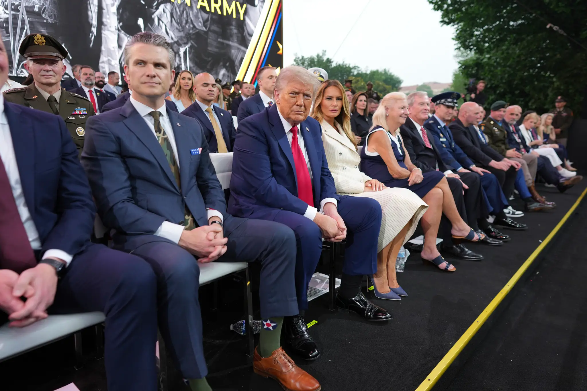 Vojenská prehliadka v USA
