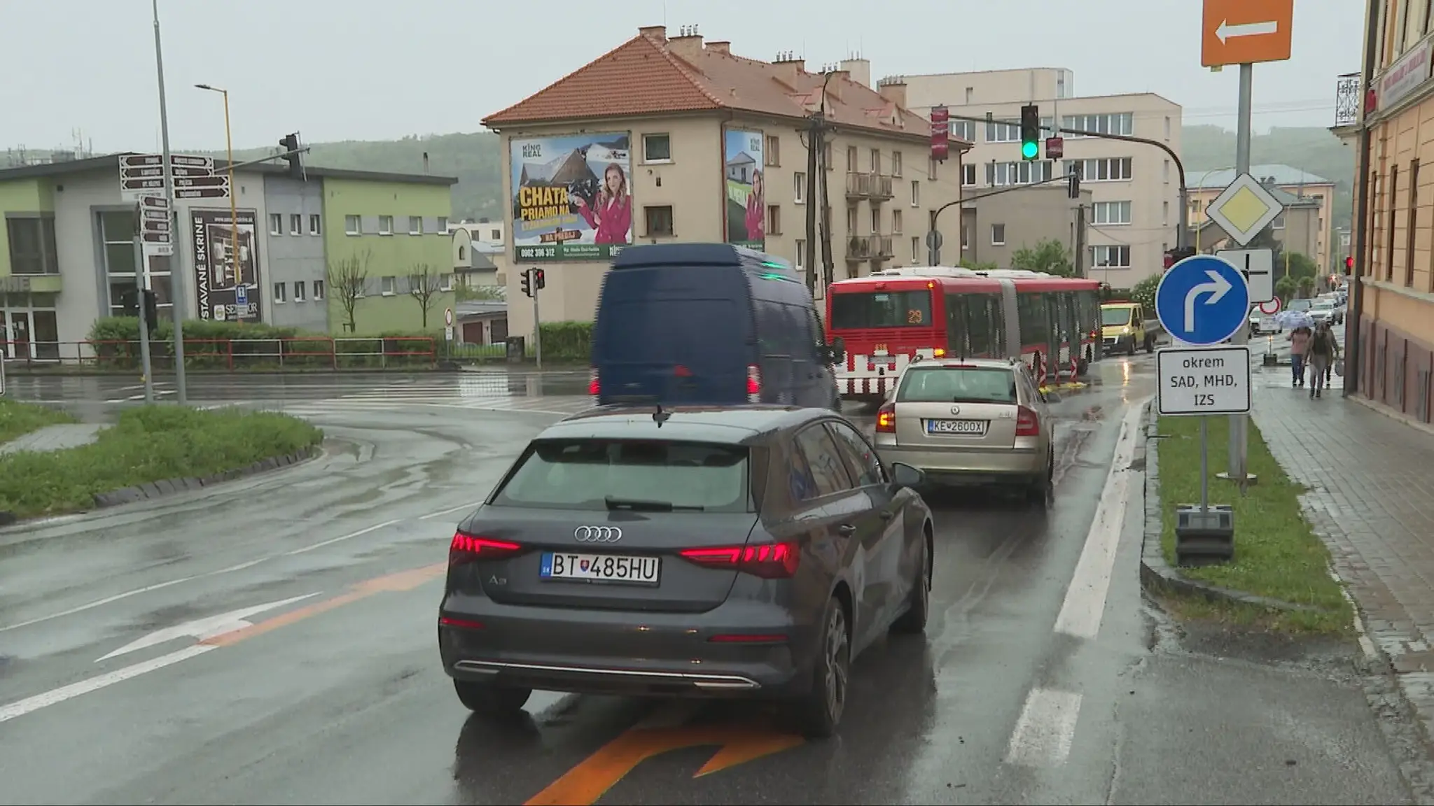 Dopravné obmedzenia v Prešove