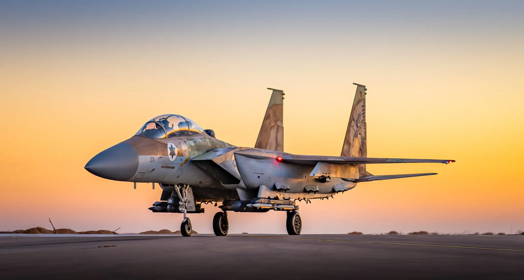 izraelská f-15