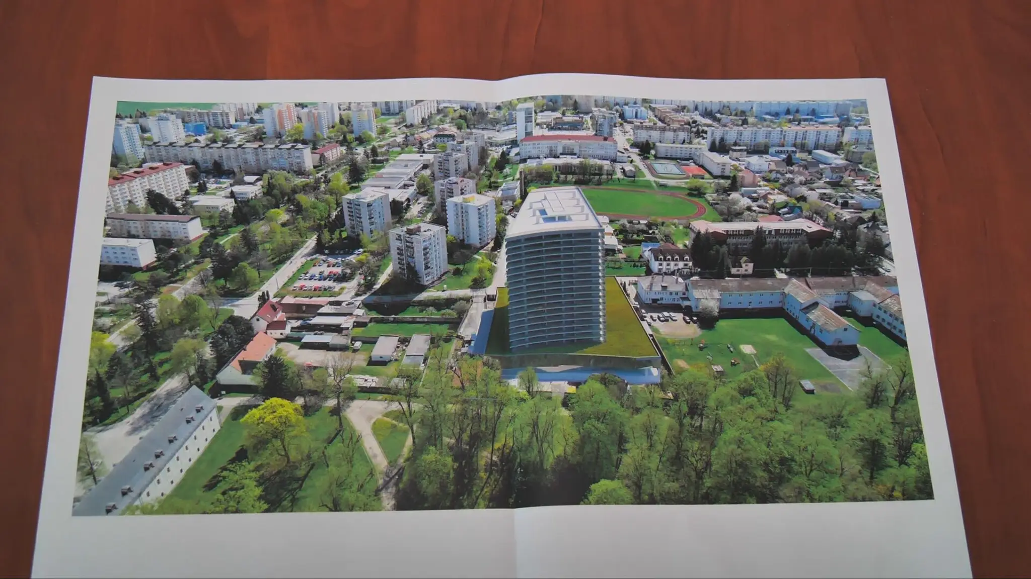 Návrh budovy v historickom centre Dubnice nad Váhom