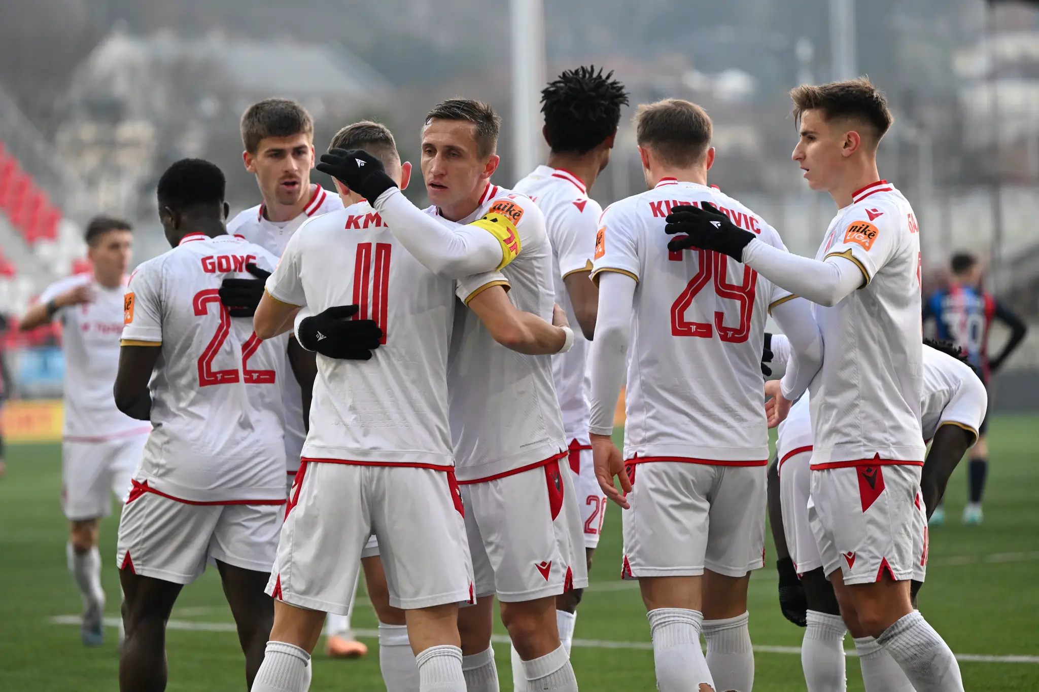 Futbalisti Trenčína sa tešia z gólu v 18. kole Niké ligy proti Zlatým Moravciam.