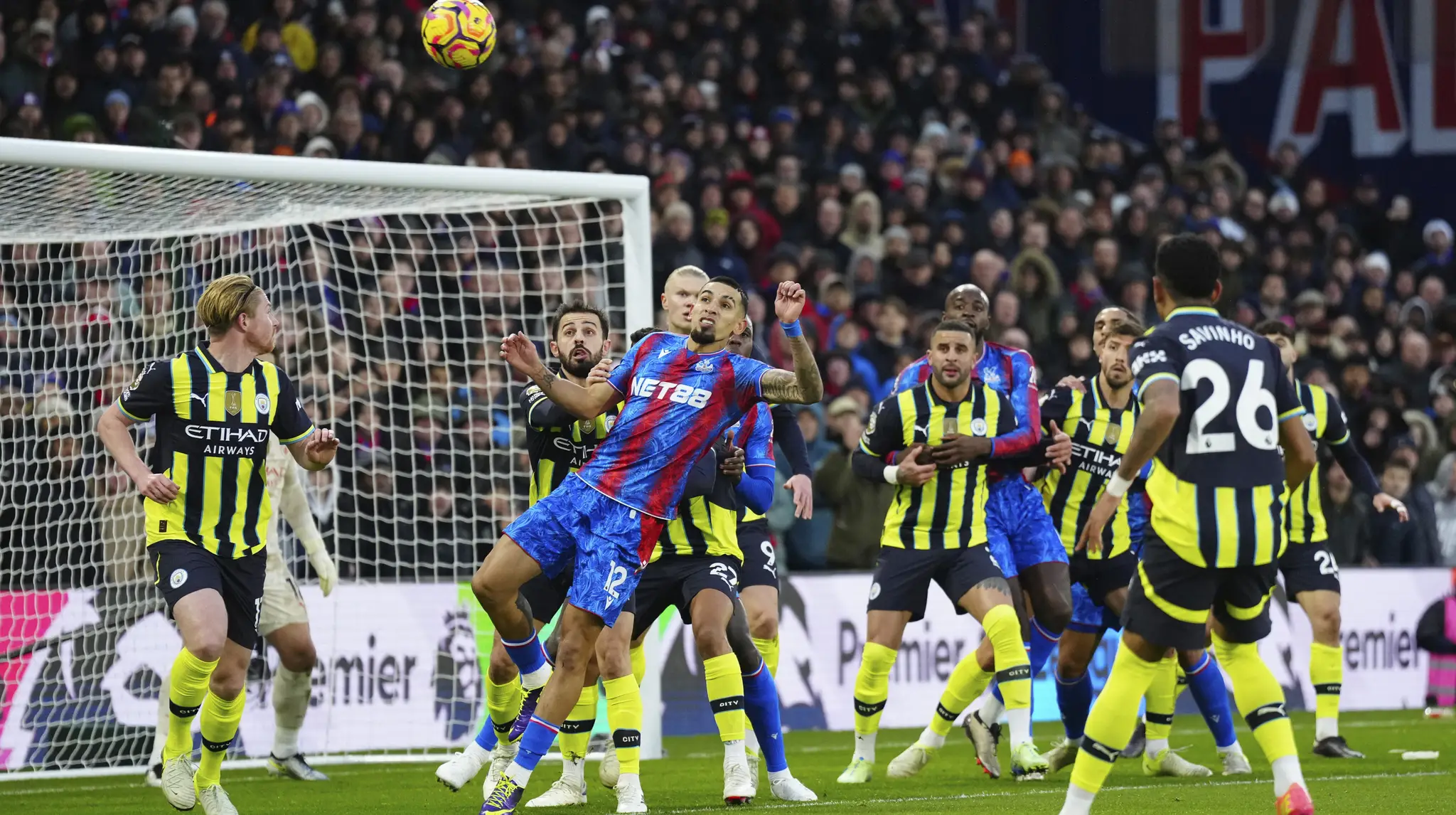 Citizens nedokázali zvíťaziť na pôde Crystal Palace.