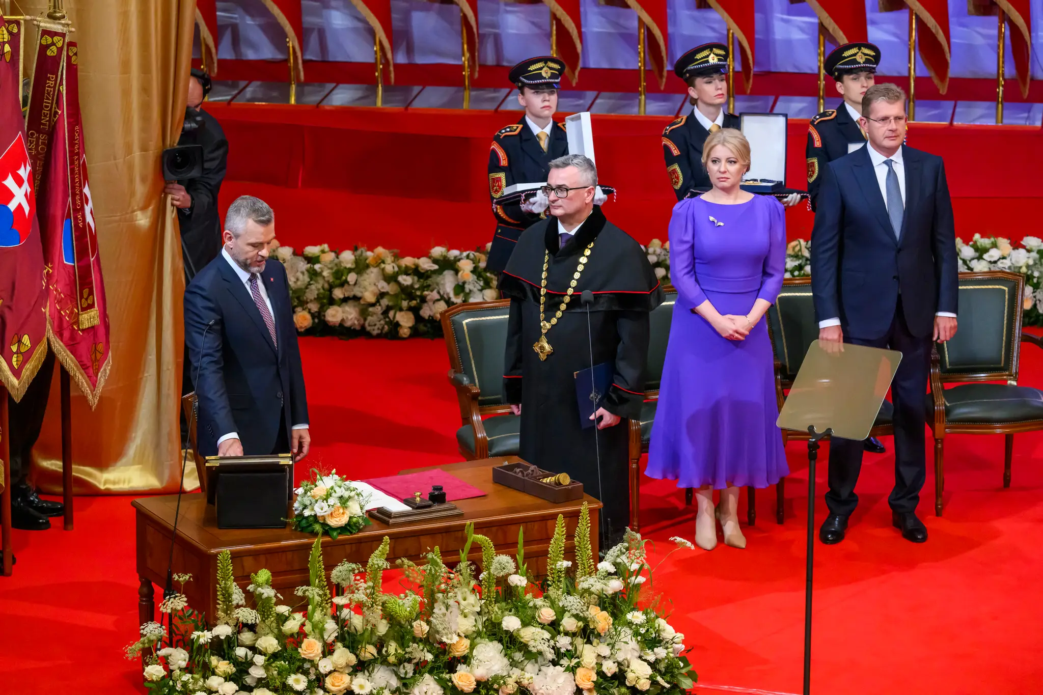 Inaugurácia prezidenta Petra Pellegriniho.