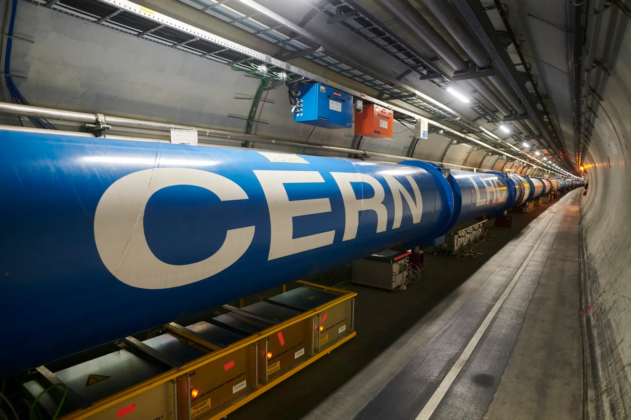 Veľký hadrónový urýchľovač (LHC).