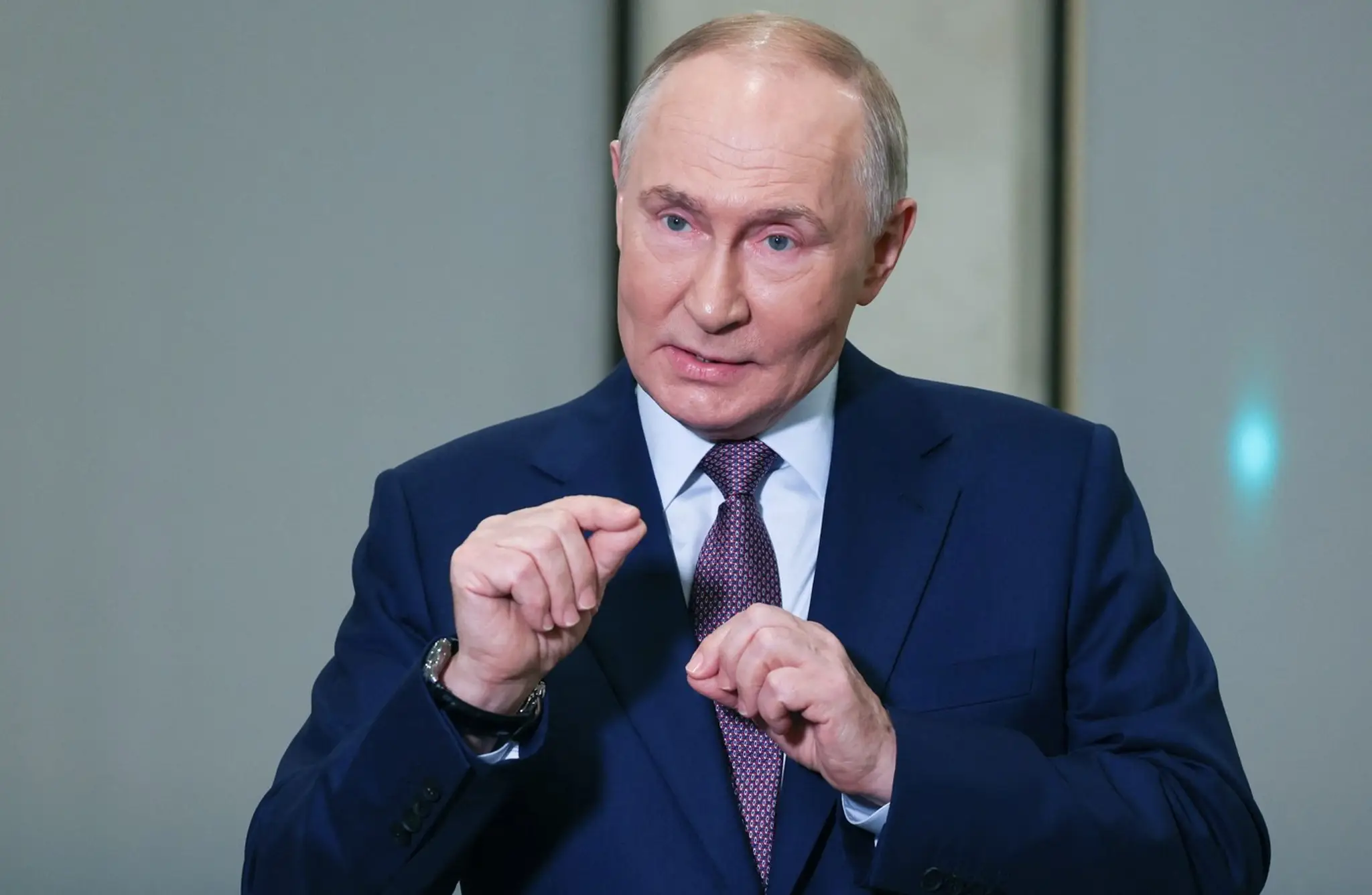 Ruský prezident Vladimir Putin.