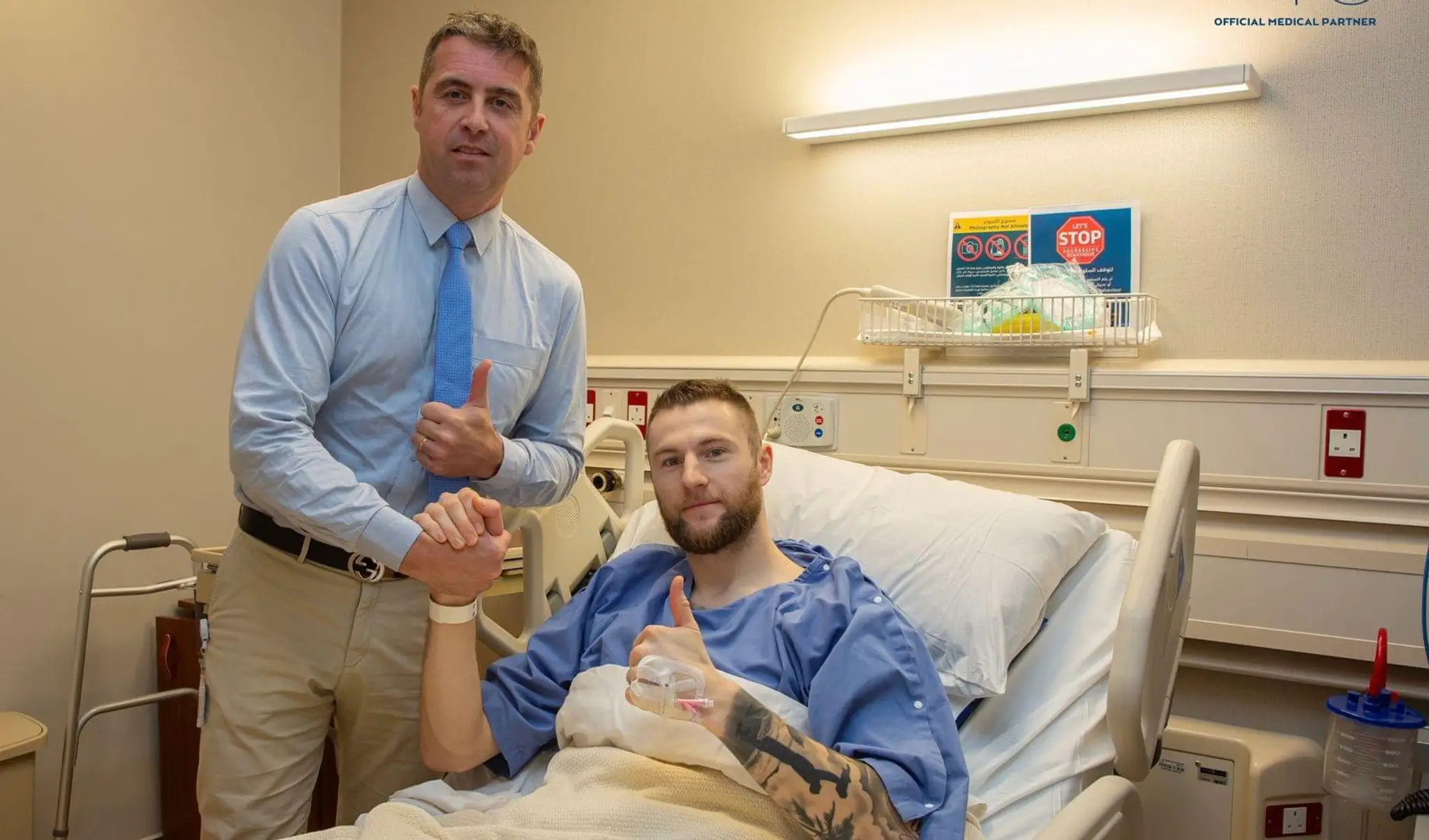 Milan Škriniar operáciu zvládol.