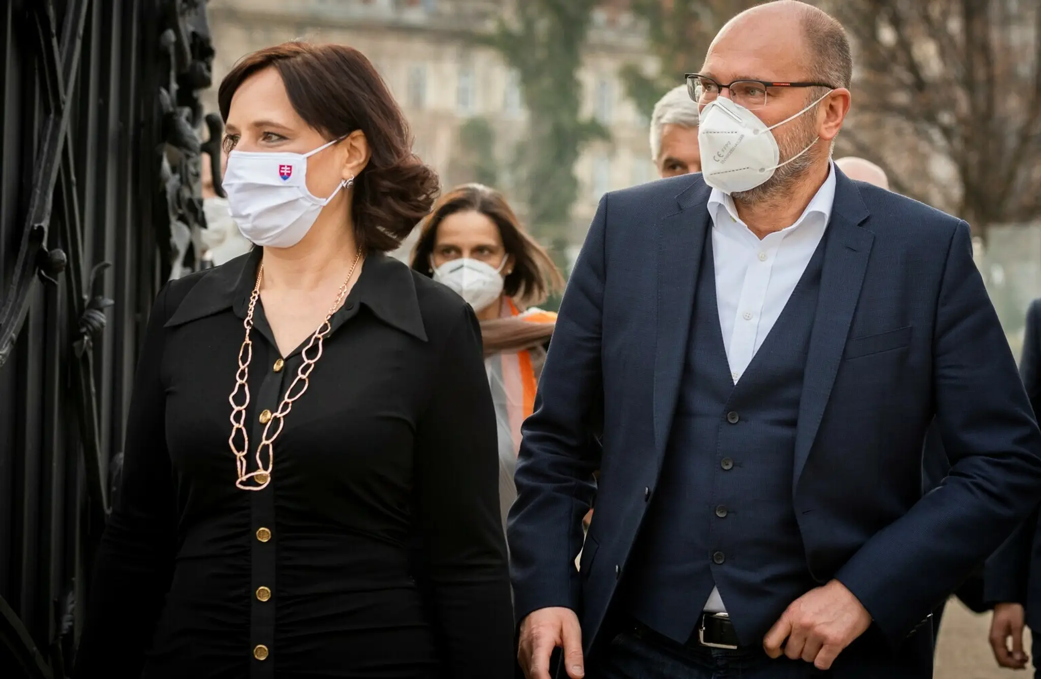 Veronika Remišová a Richard Sulík na archívnej snímke.