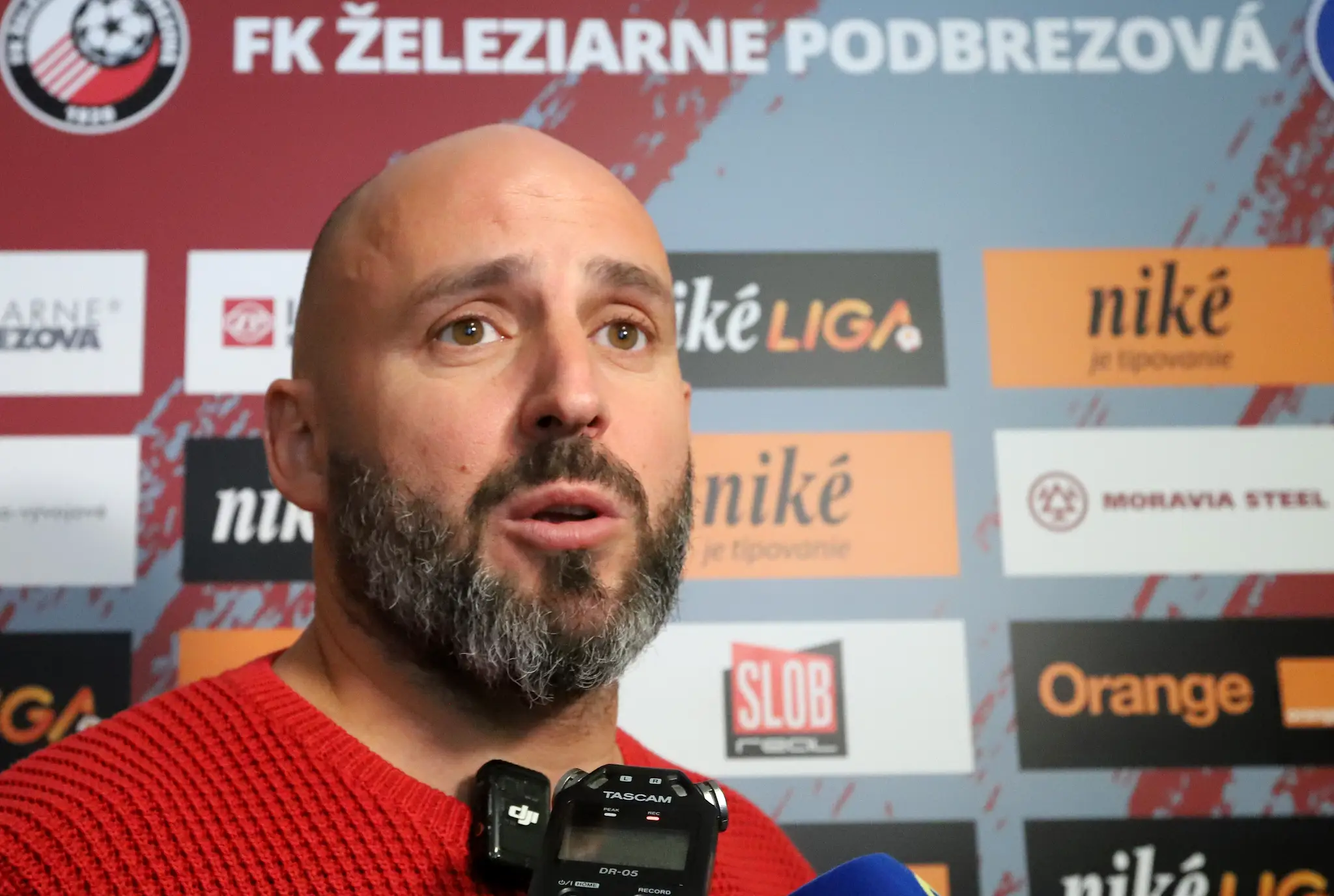 Na snímke generálny manažér FK Železiarne Podbrezová Miroslav Poliaček.