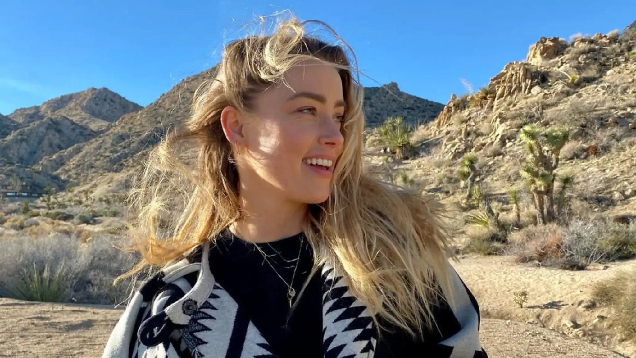 Herečka Amber Heard.