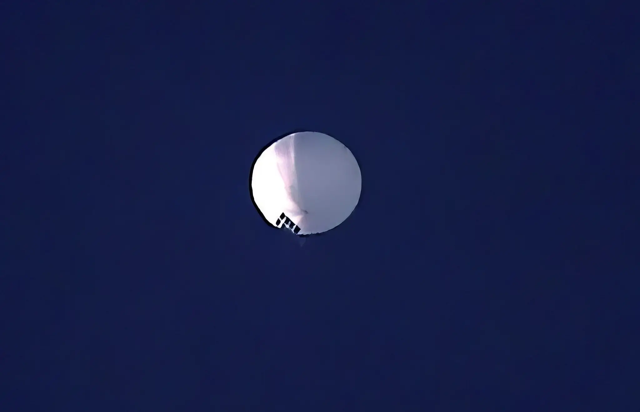 Údajný čínsky špionážny balón.