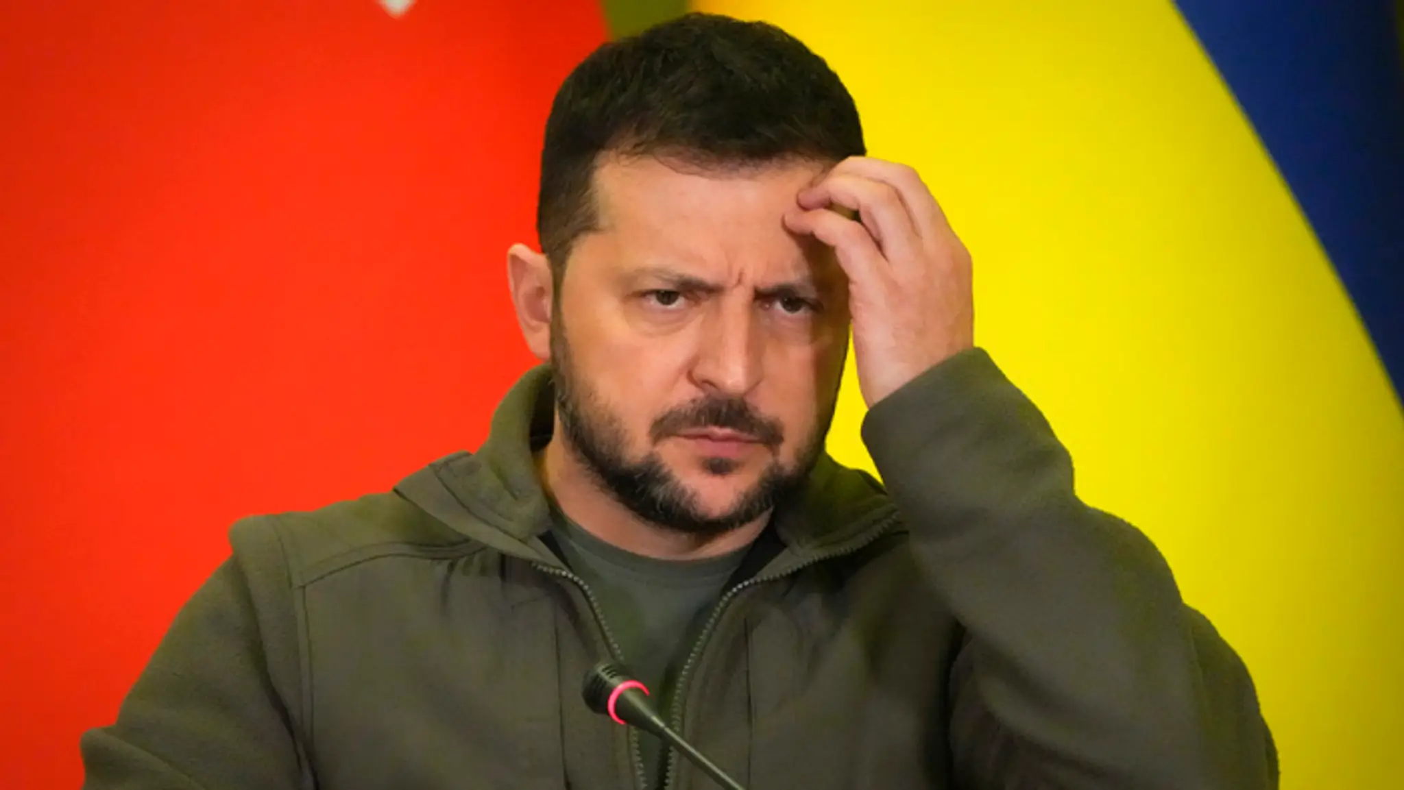 Ukrajinský prezident Volodymyr Zelenskyj.