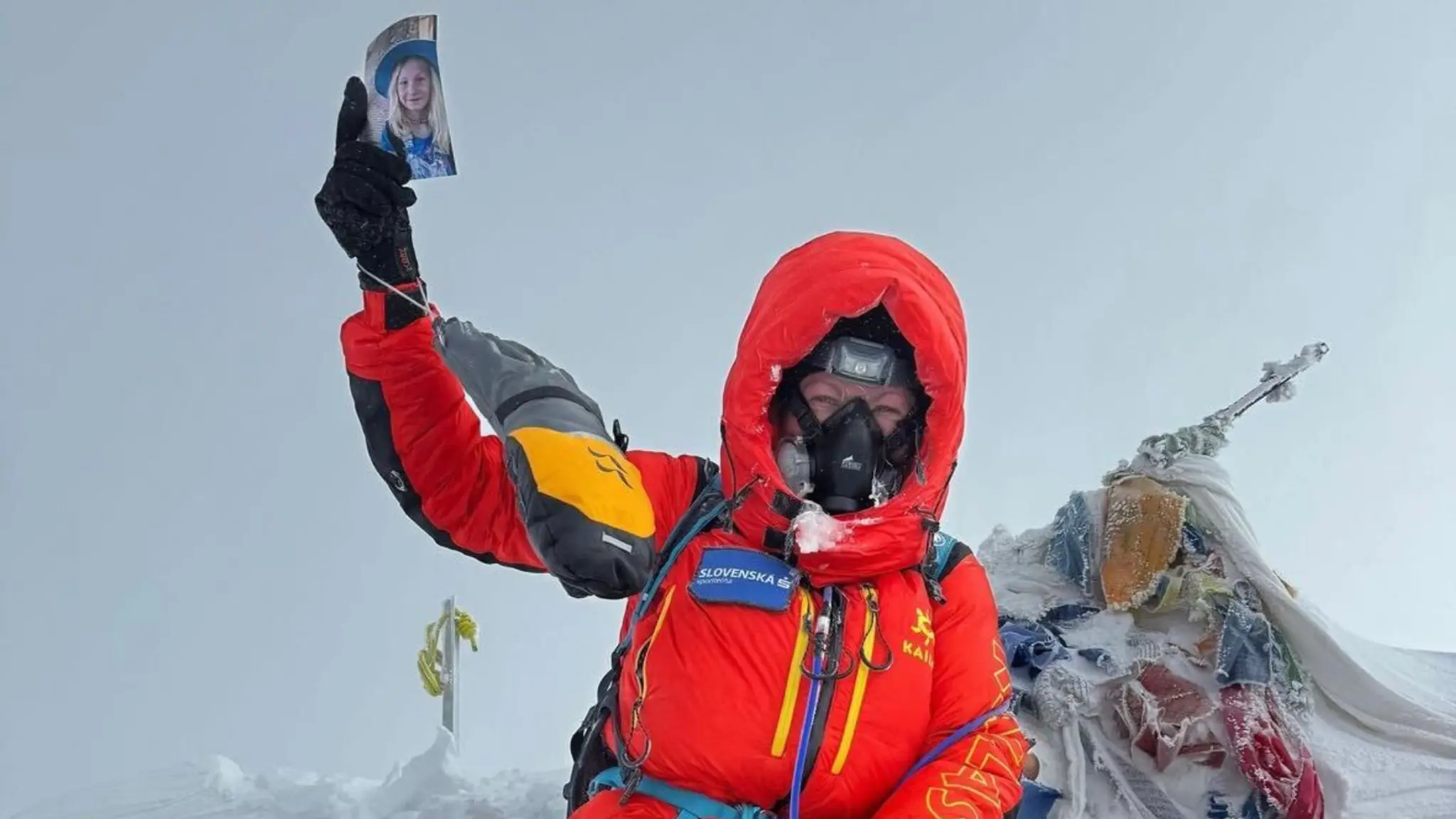 Lucia Janičová na Mount Evereste