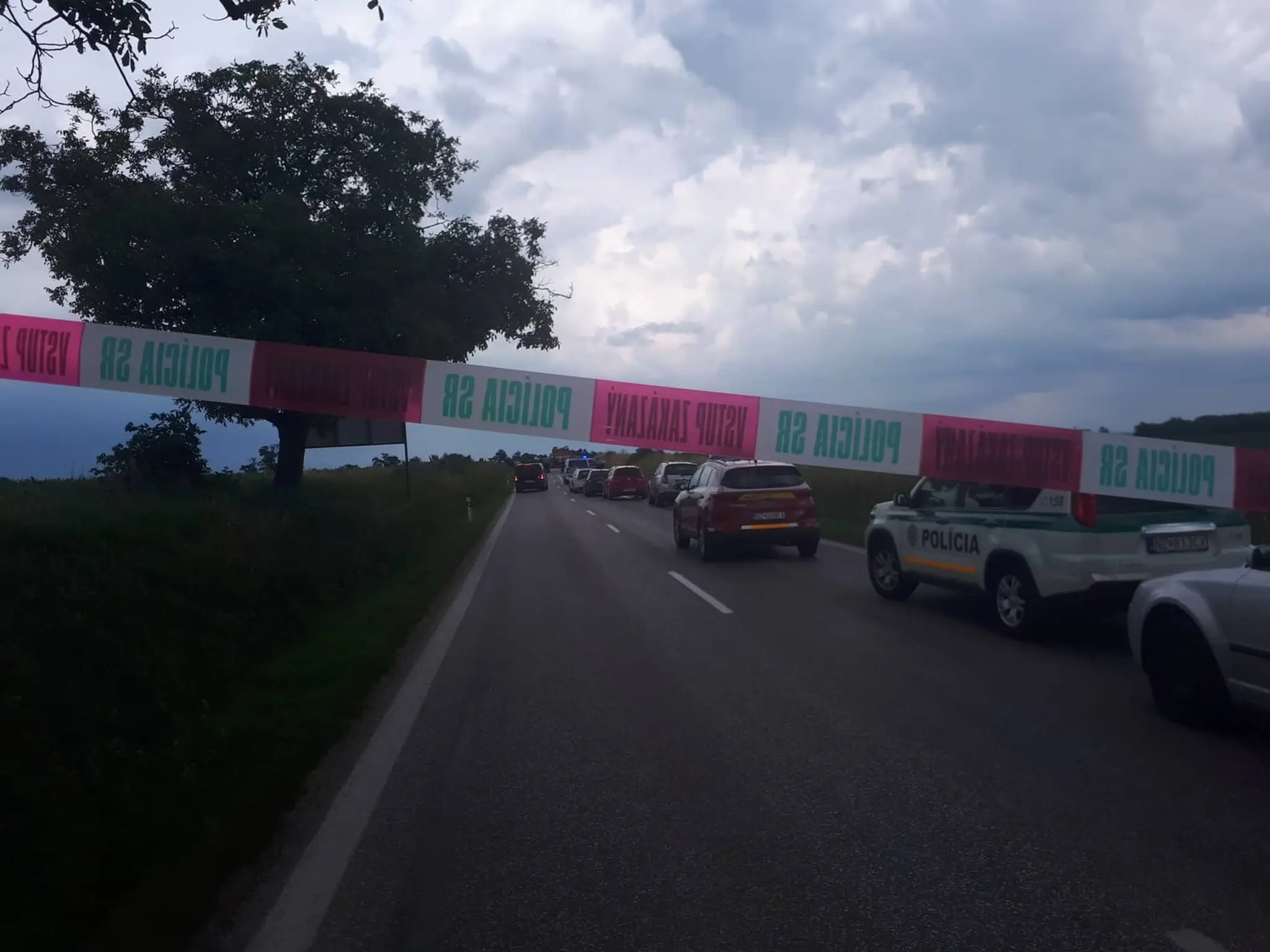 Tragická nehoda pri Štefanove.