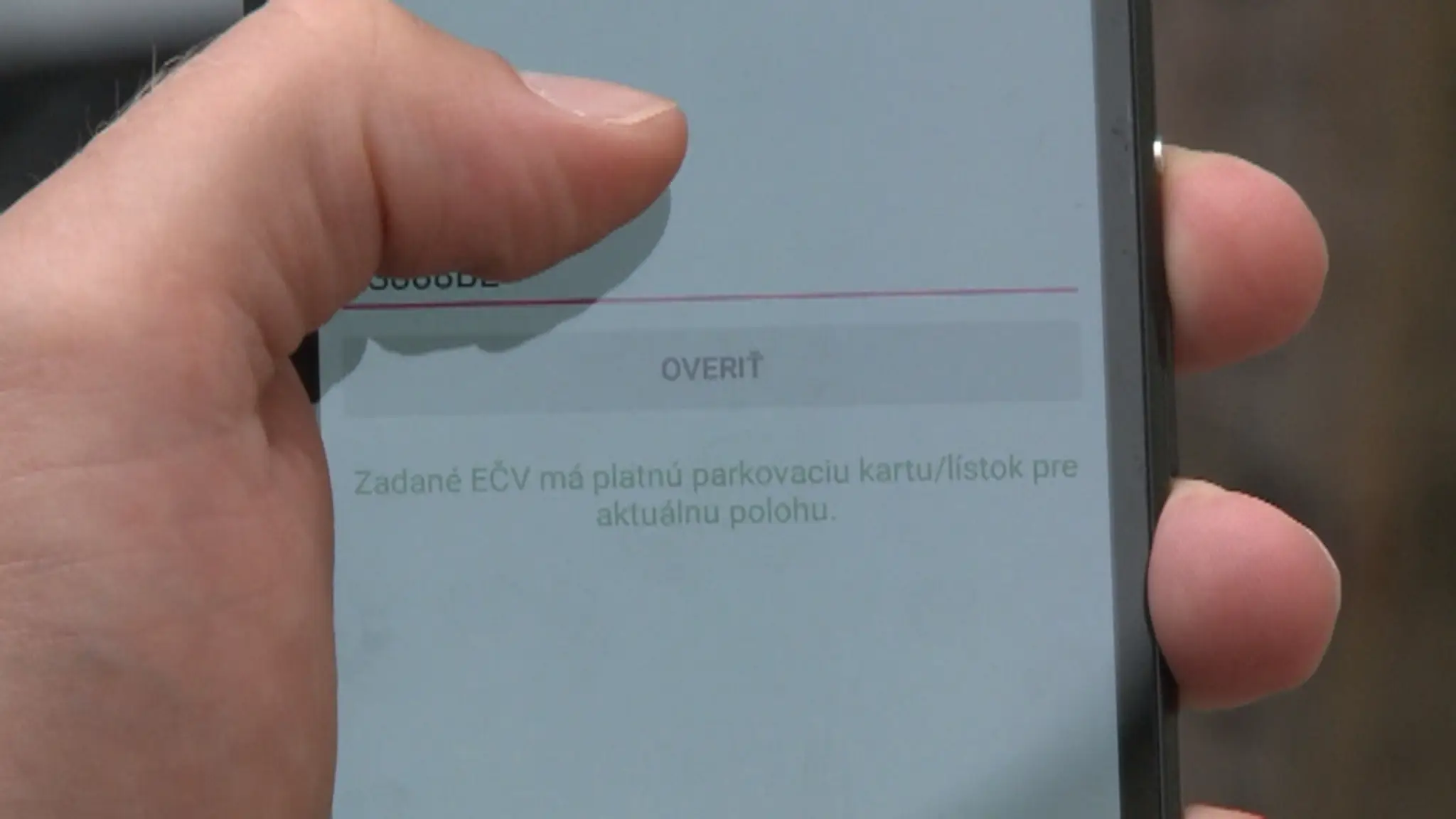 Nová parkovacia aplikácia.