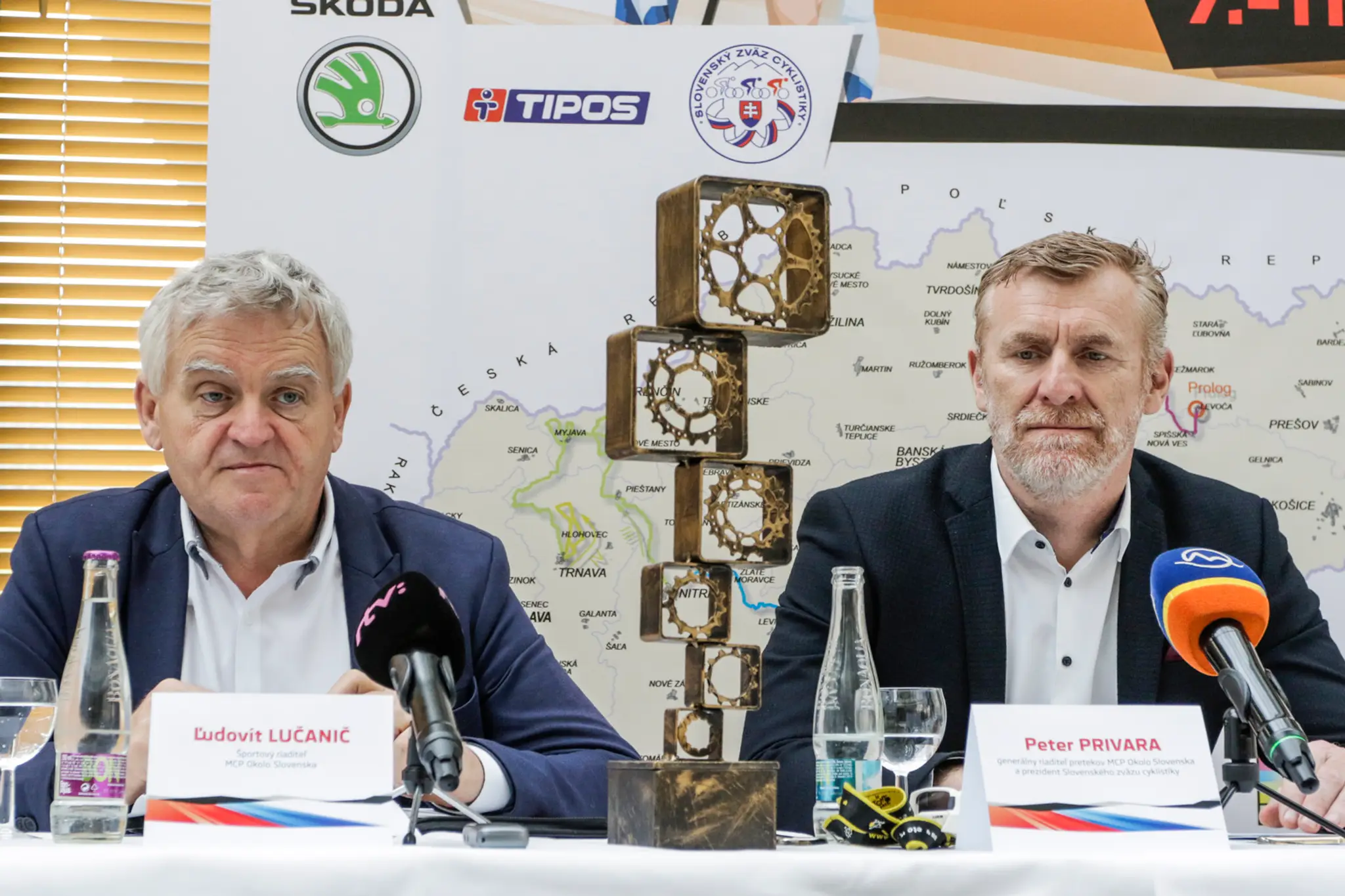 Tlačová konferencia k 61. ročníku medzinárodných etapových cyklistických pretekov Okolo Slovenska.