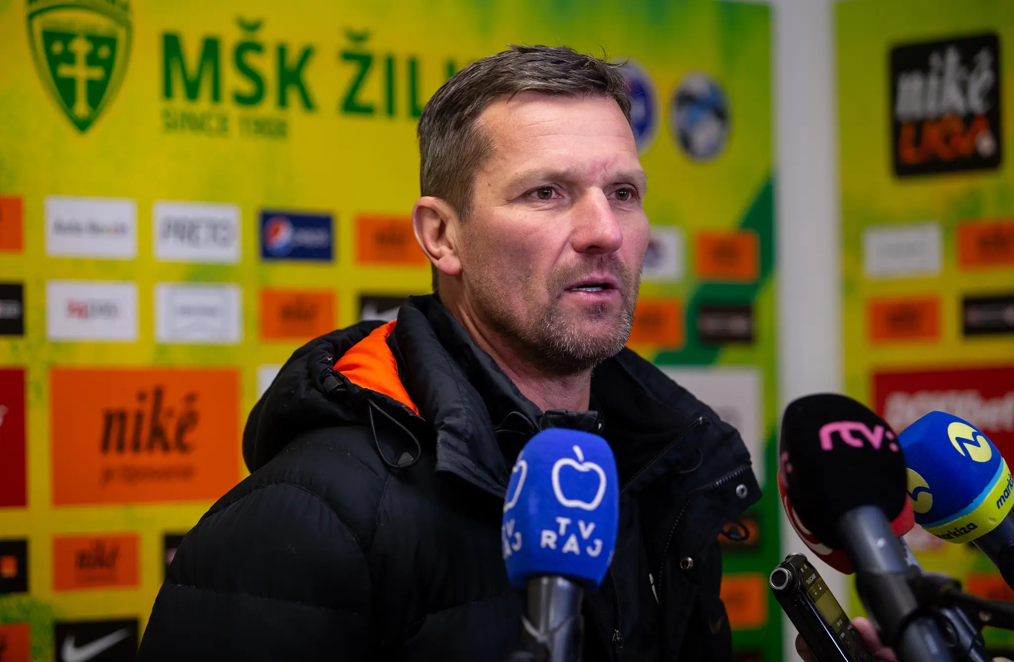 Tréner MŠK Žilina Jaroslav Hynek