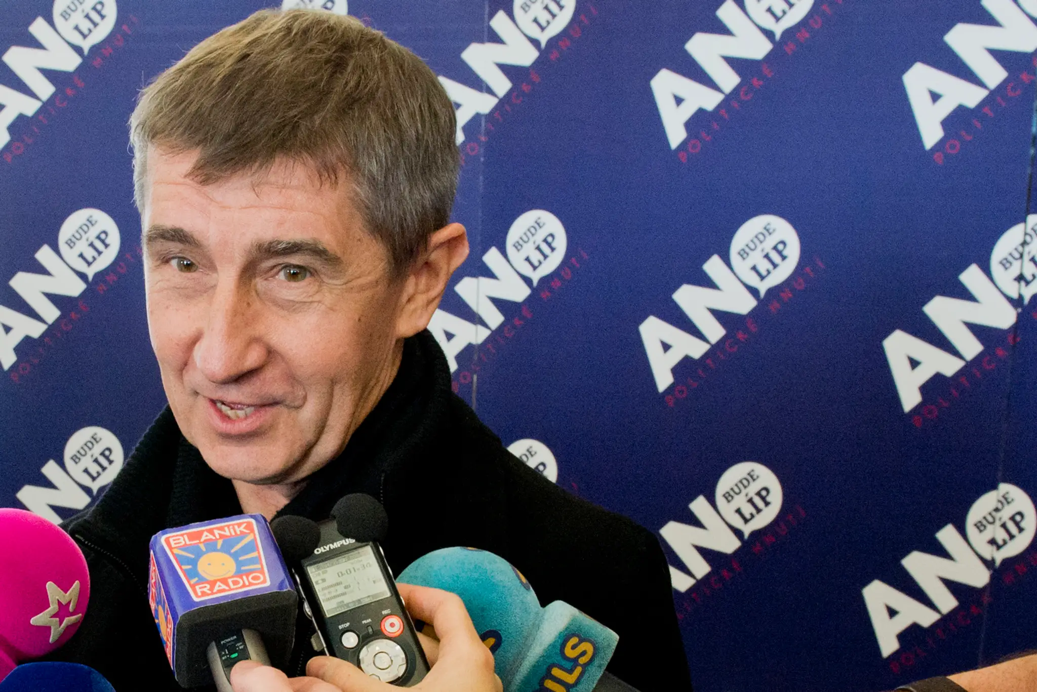 Líder politického hnutia ANO Andrej Babiš.