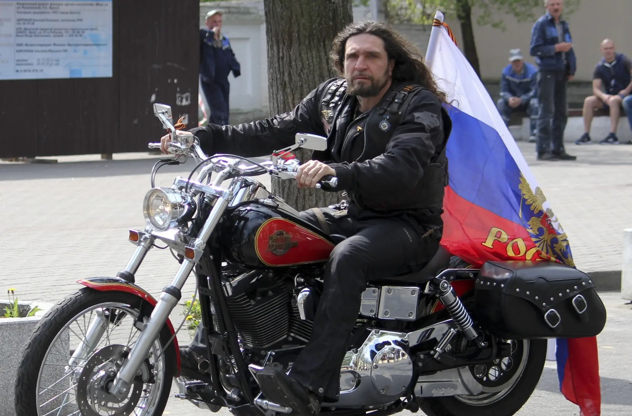Vodca ruského motorkárskeho klubu Noční vlci Alexander Zaldostanov
