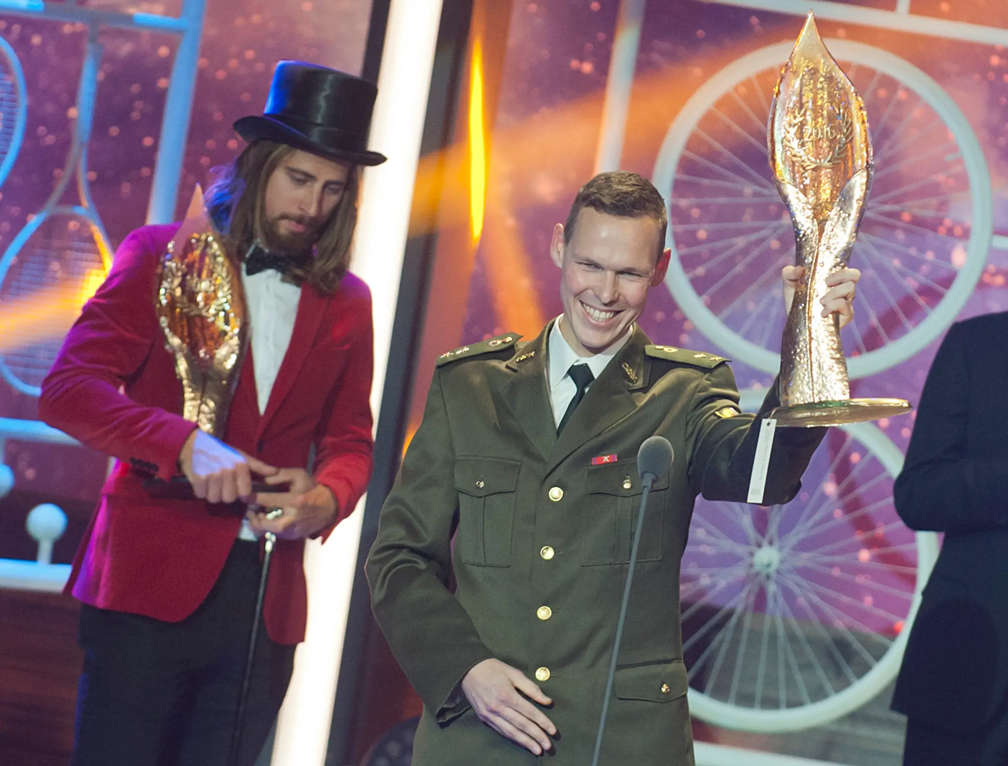 Slovenský reprezentant v chôdzi Matej Tóth sa stal víťazom v kategórii Jednotlivci počas galavečera Športovec roka 2016.