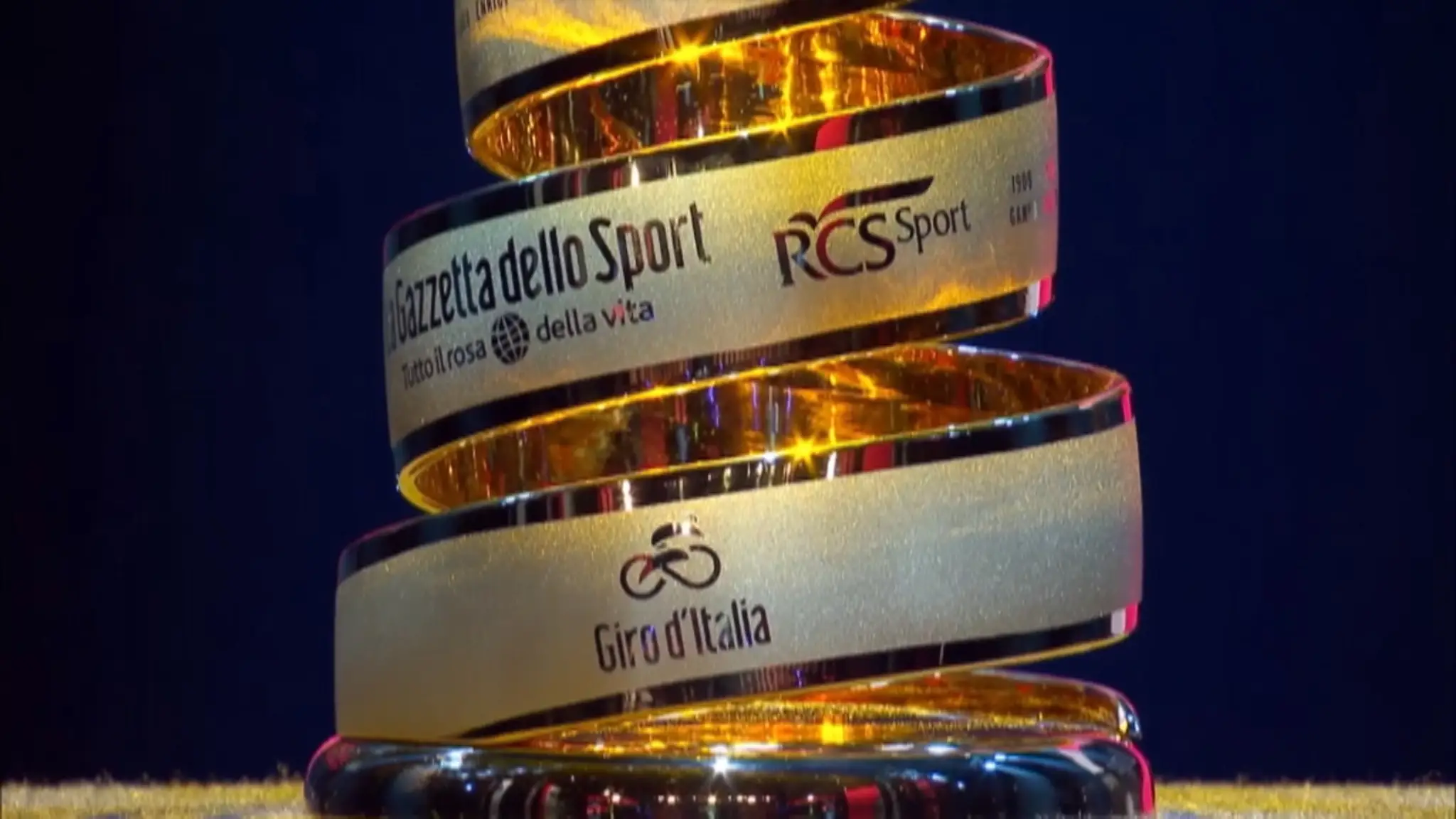 Trofej pre víťaza Giro d´Italia.
