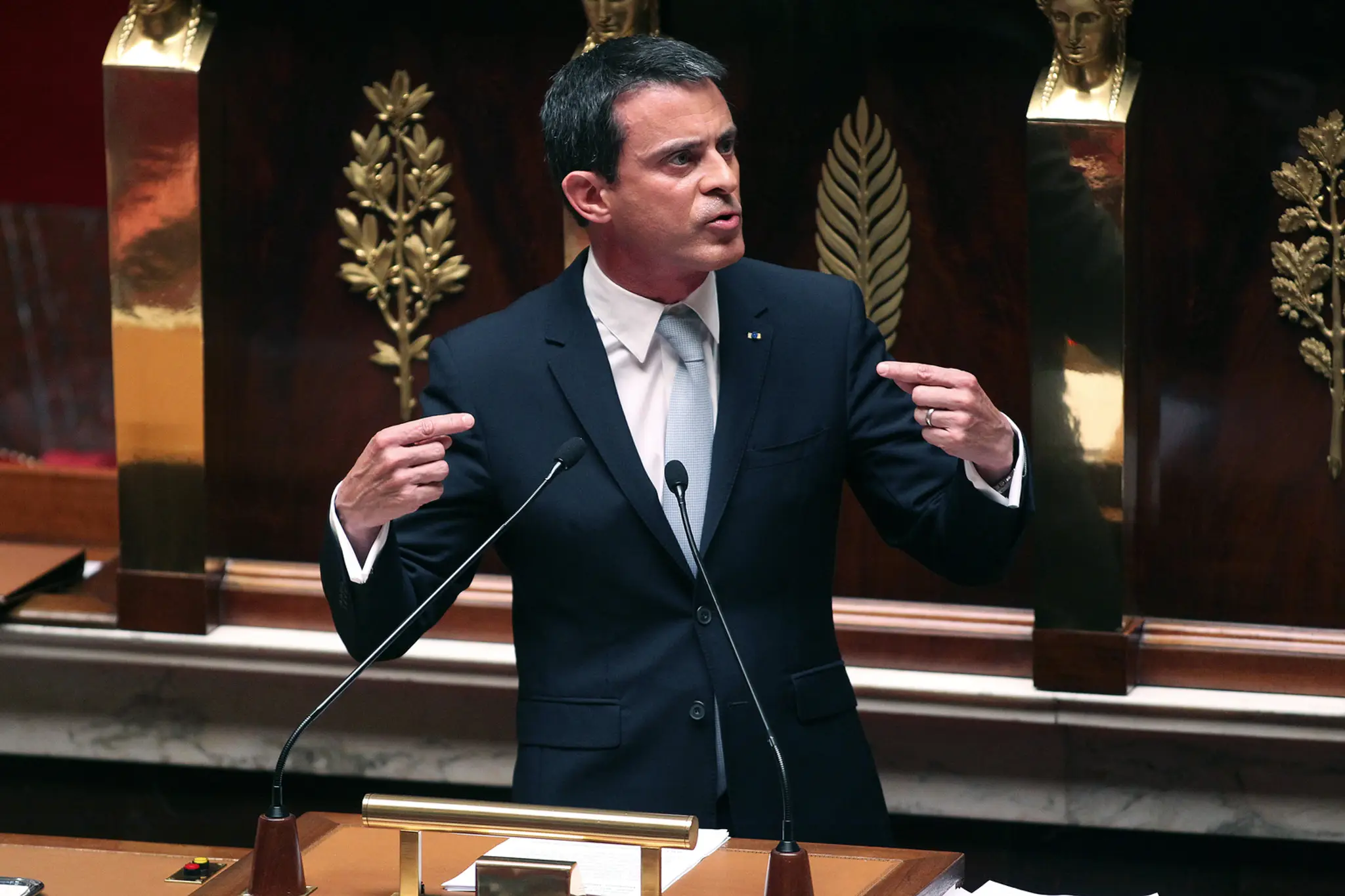 Francúzsky premiér Manuel Valls.