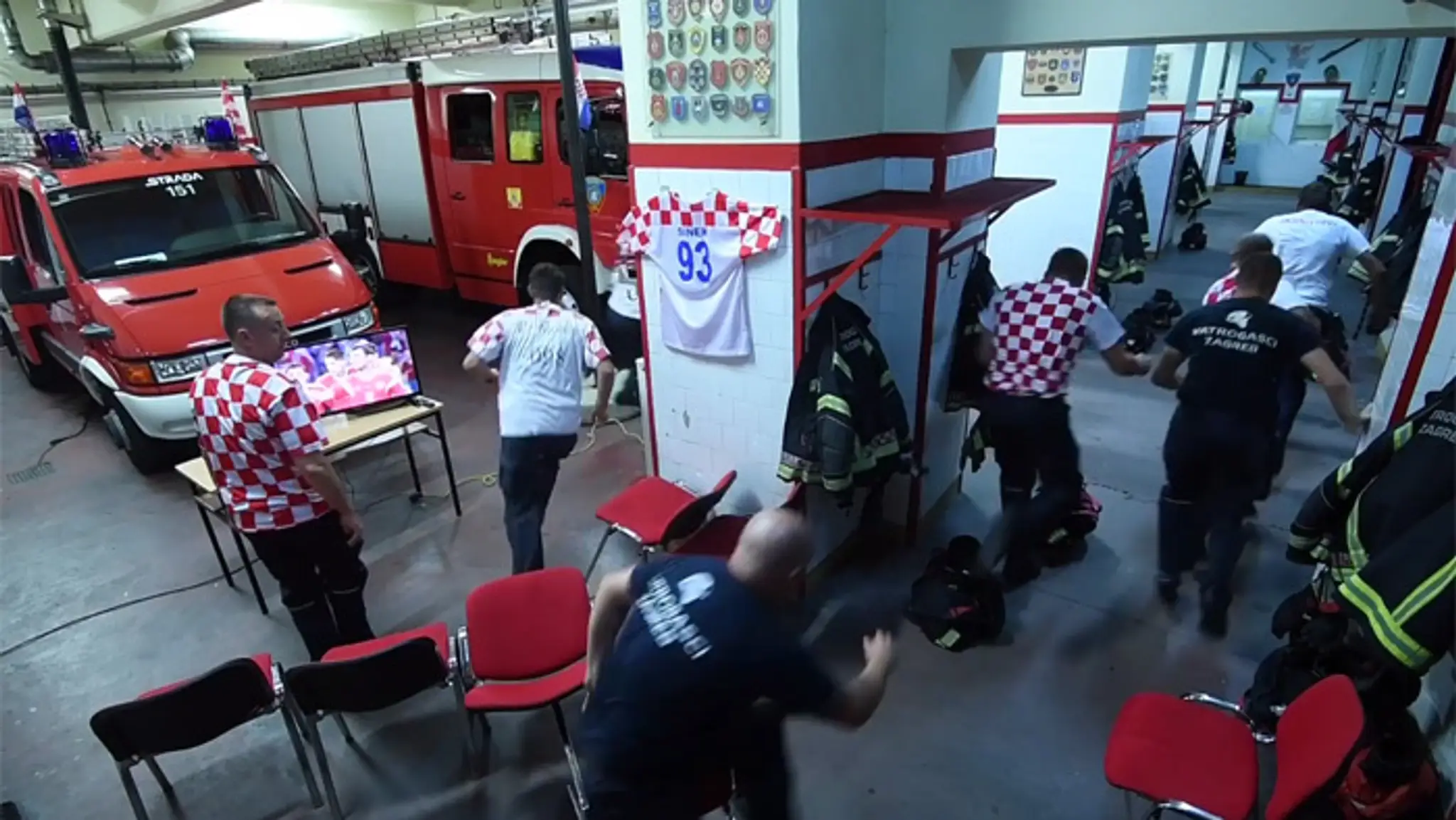 Hasiči zo Zahrebu nevideli postup Chorvátska do semifinále MS.