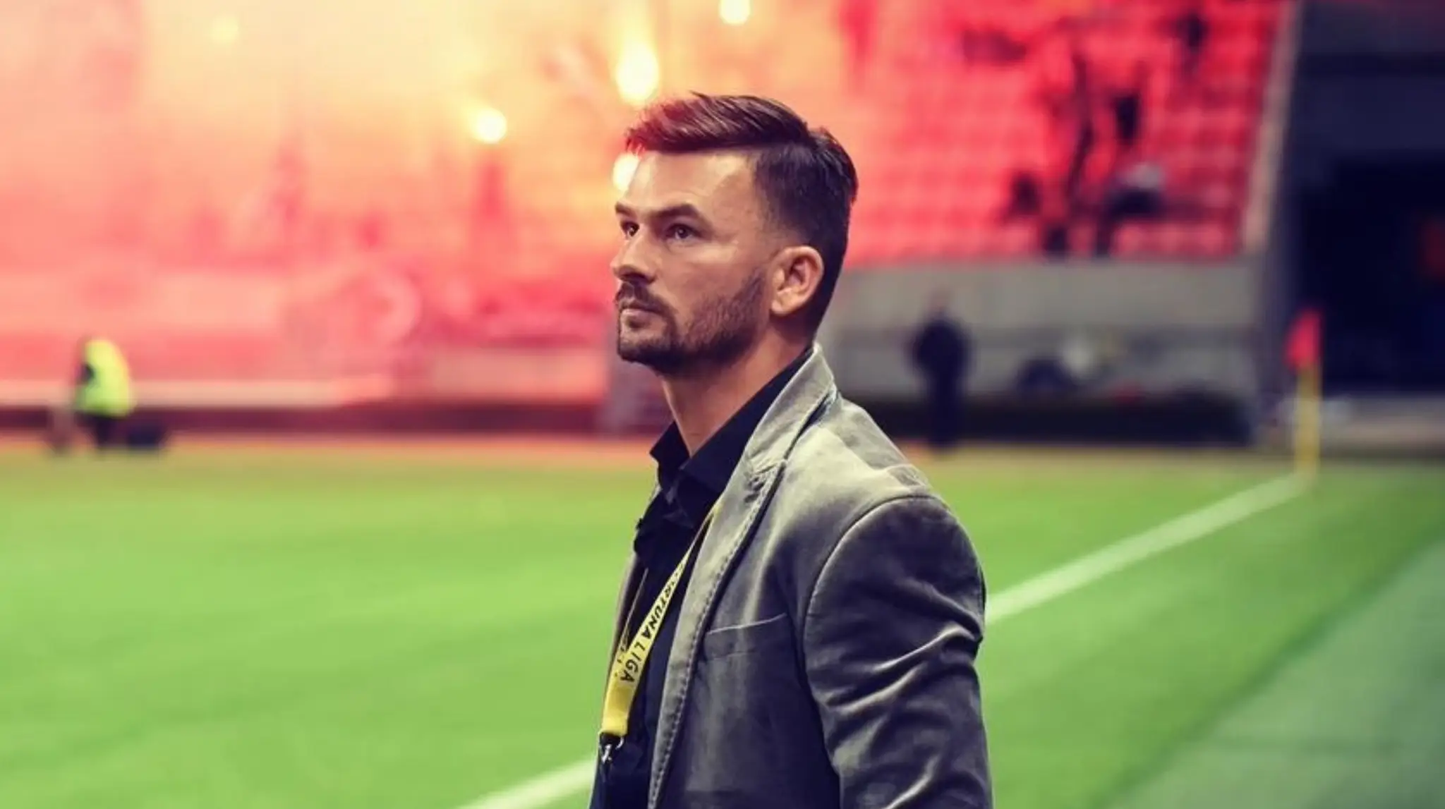 Michal Gašparík dobre vie, že ak by tribúny za ním boli ešte plnšie, tak sila Spartaka ešte väčšia.