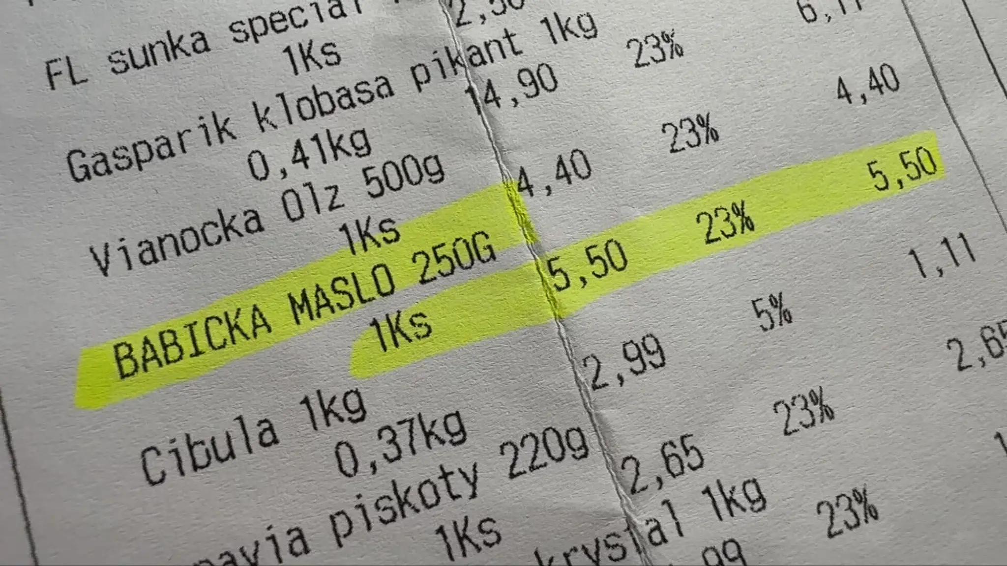 Ceny vo väzenskom bufete
