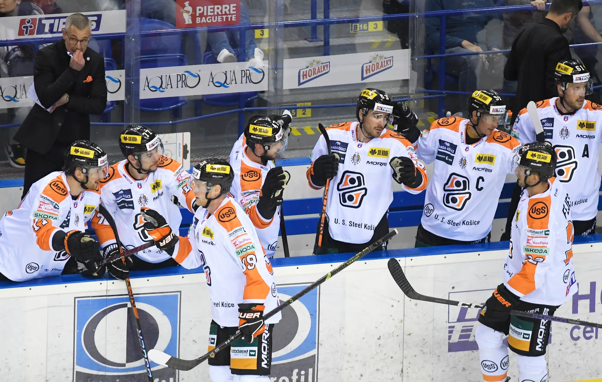 Hokejisti HC Košice.