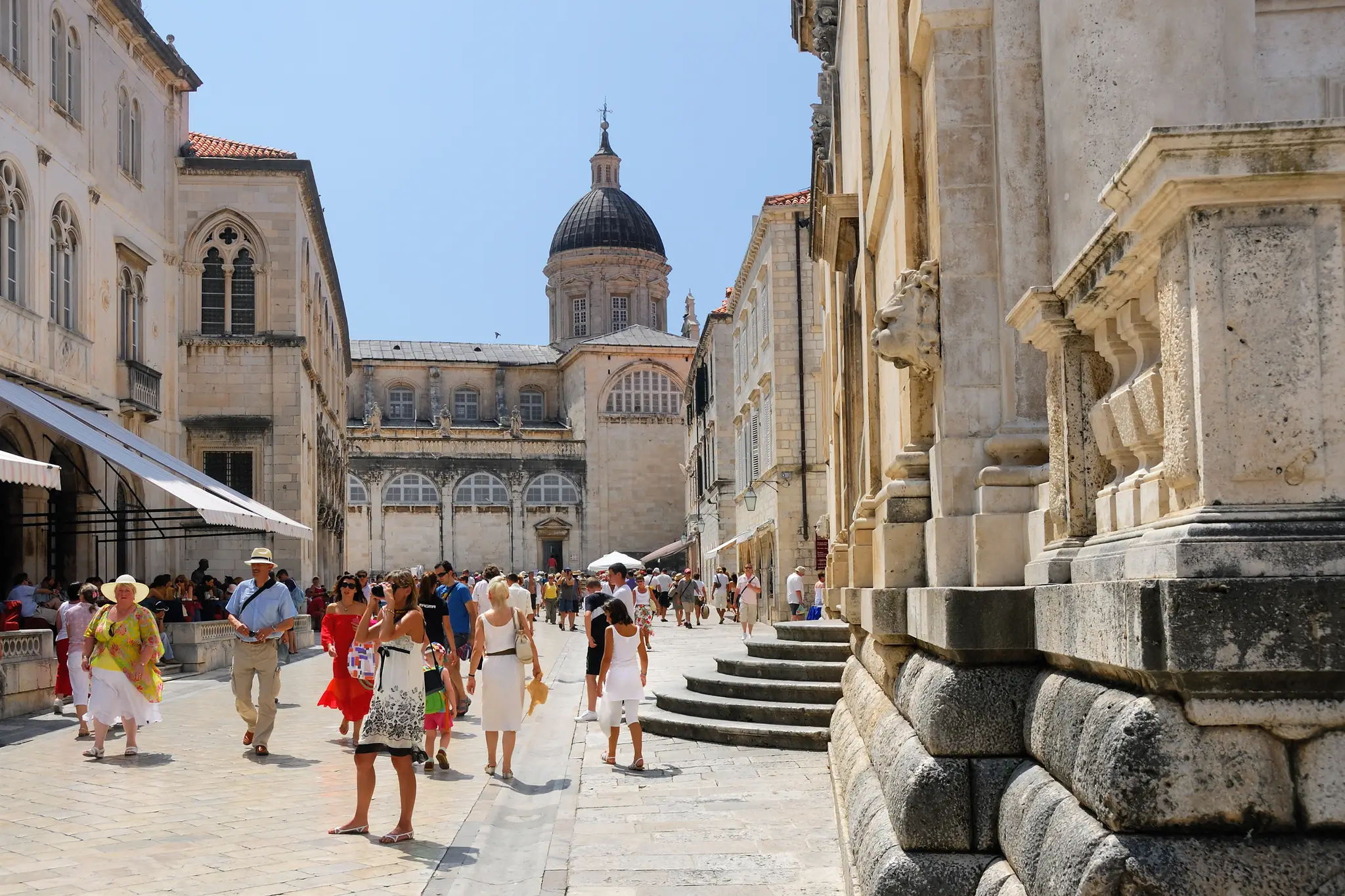 Historické centrum Dubrovníka. Ilustračná snímka. 