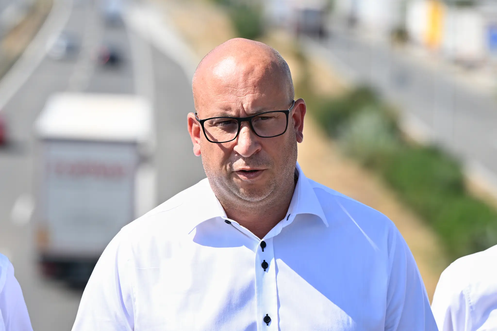 Minister dopravy Jozef Ráž