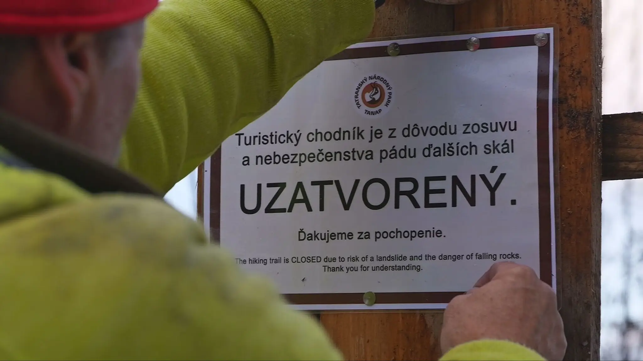 Uzavreli časť magistrály.
