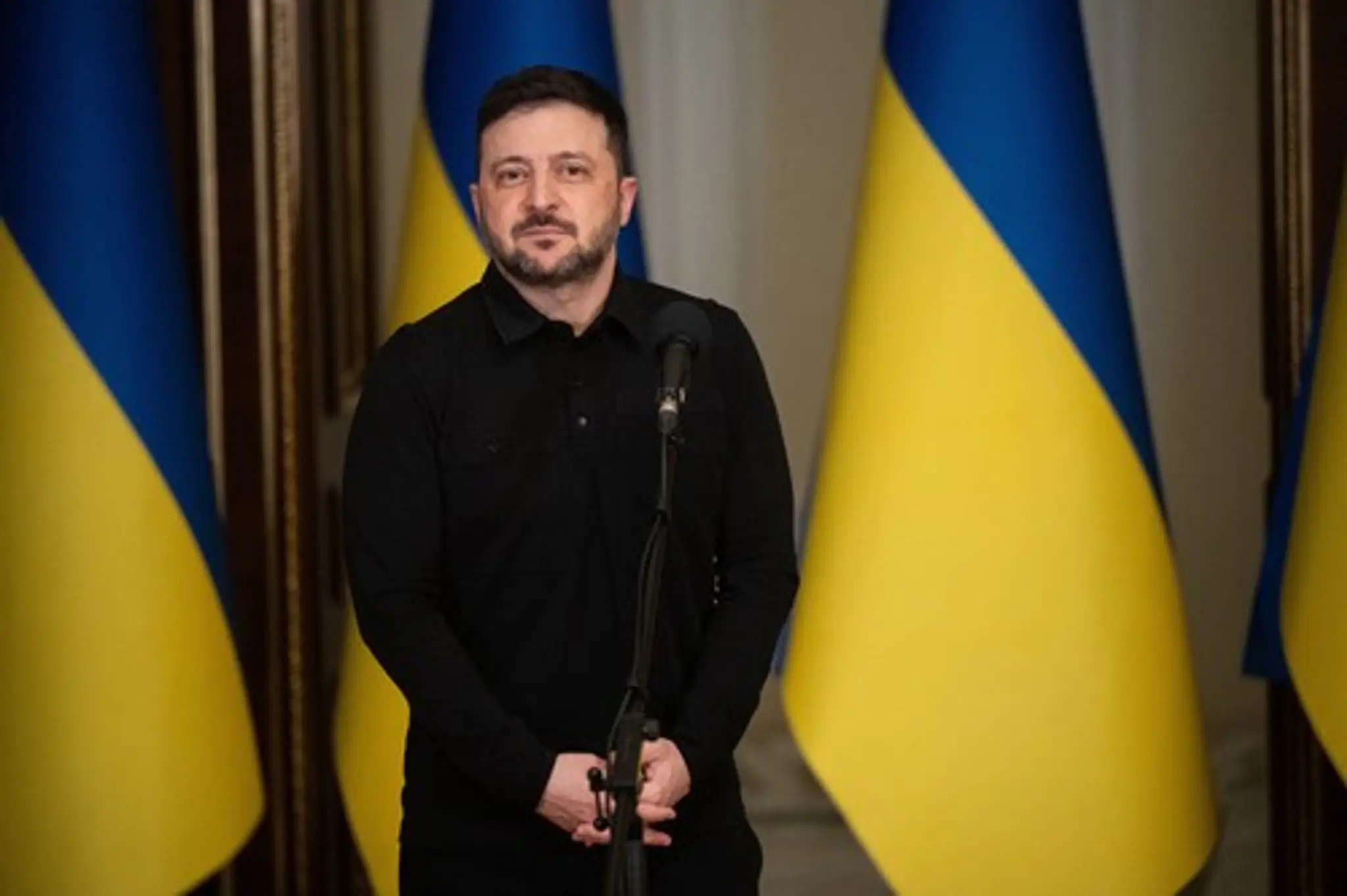 Ukrajinský prezident Volodymyr Zelenskyj.