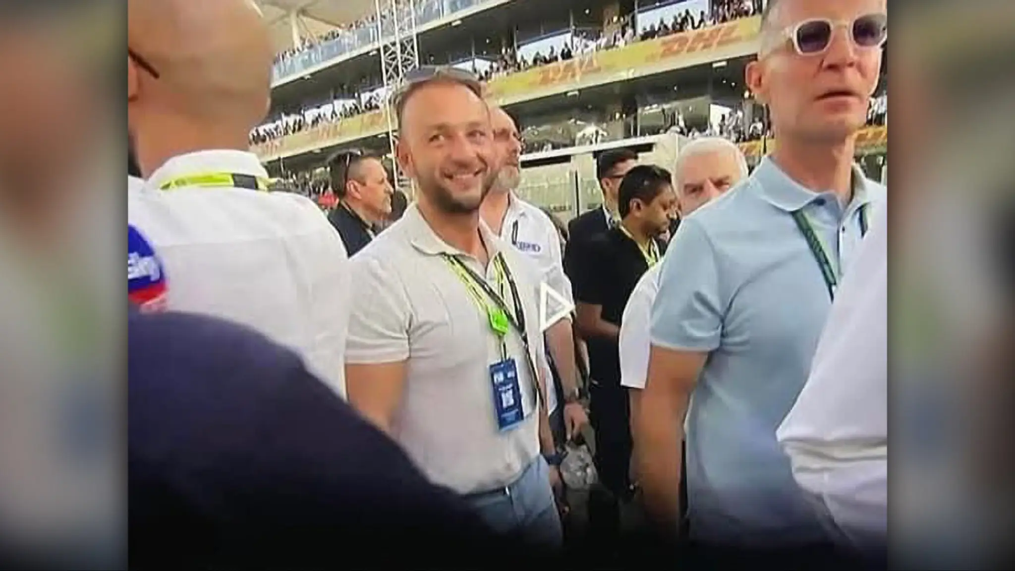 Minister Šutaj Eštok na pretekoch F1.