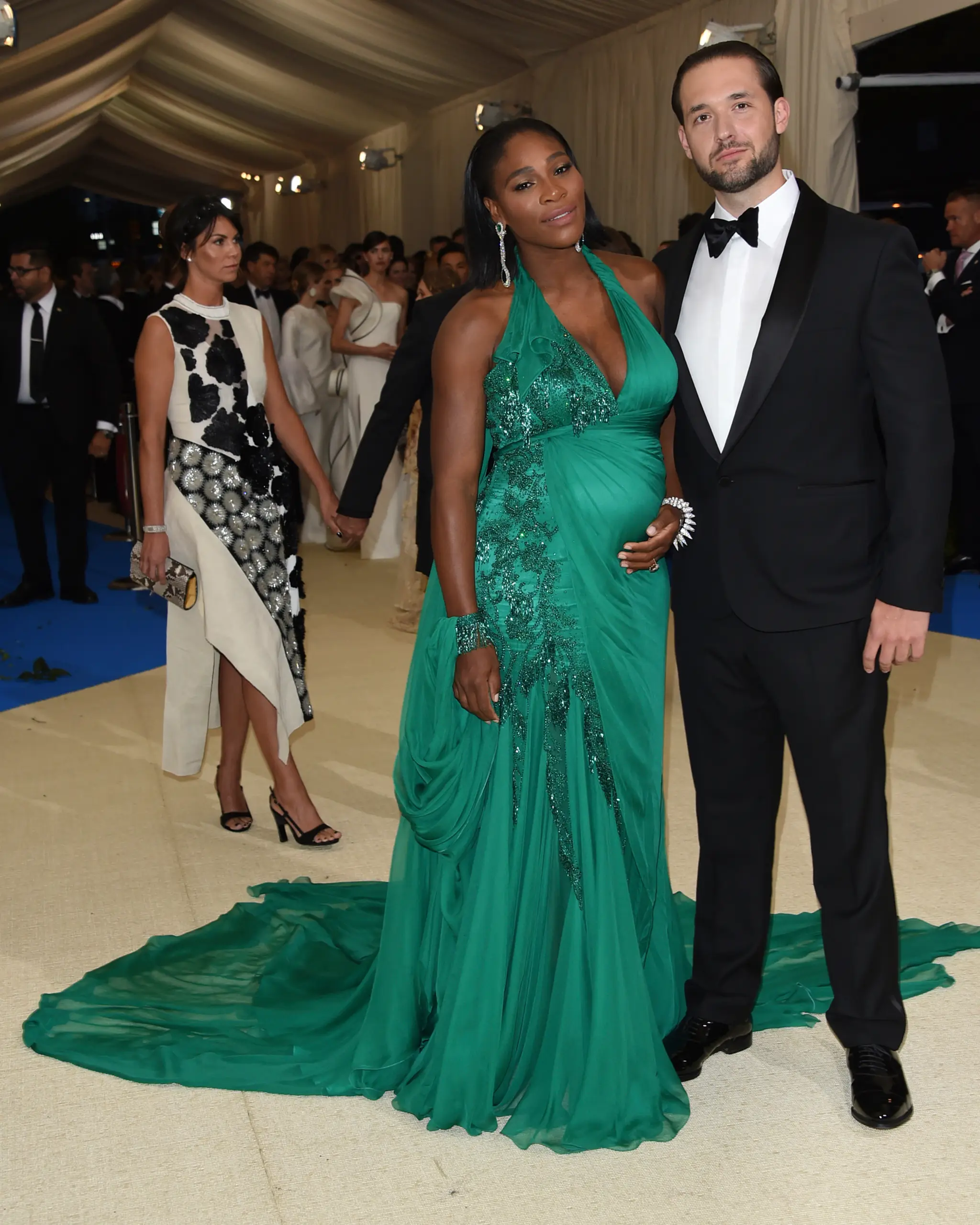 Serena Williams a Alexis Ohanian