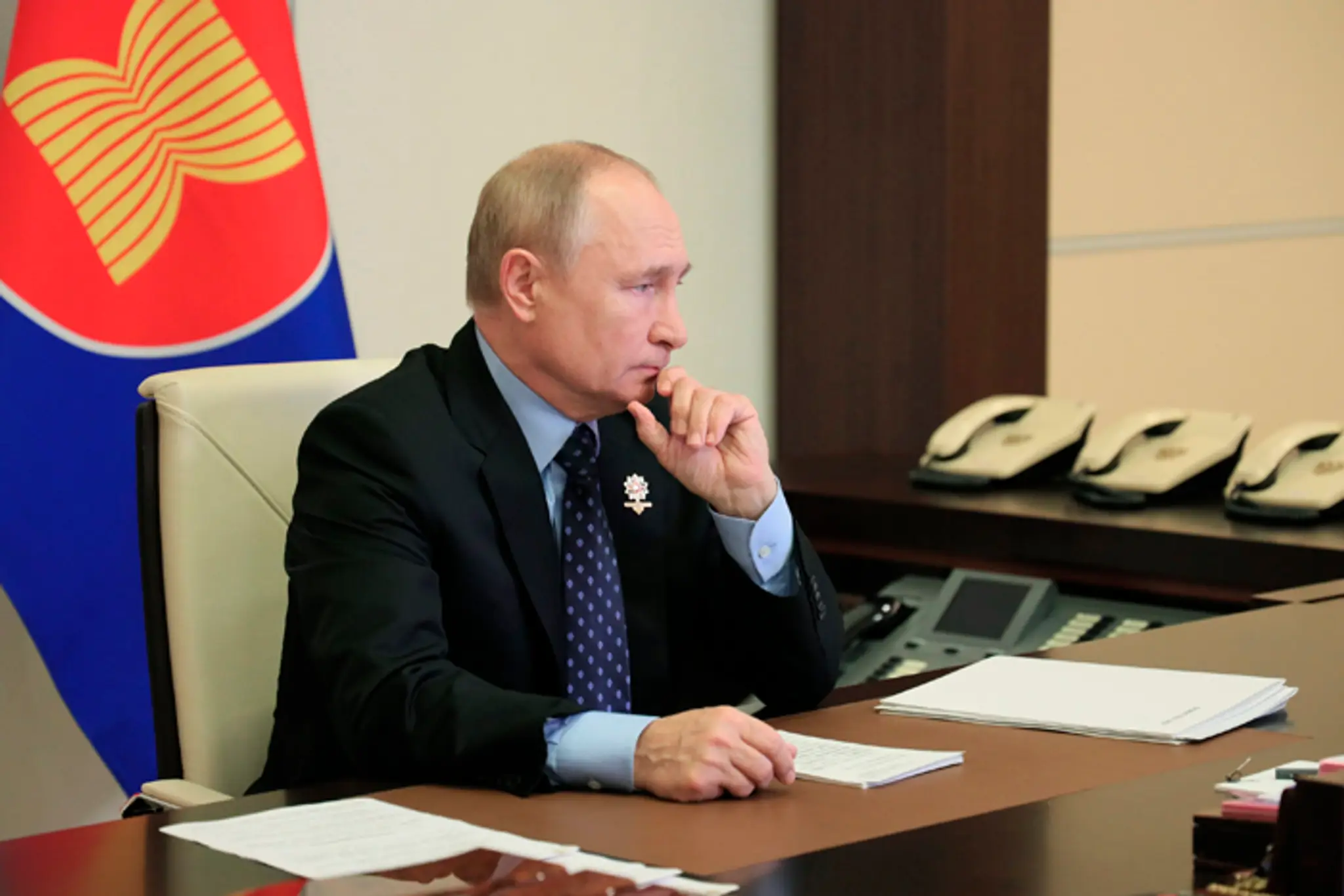 Ruský prezident Vladimir Putin.