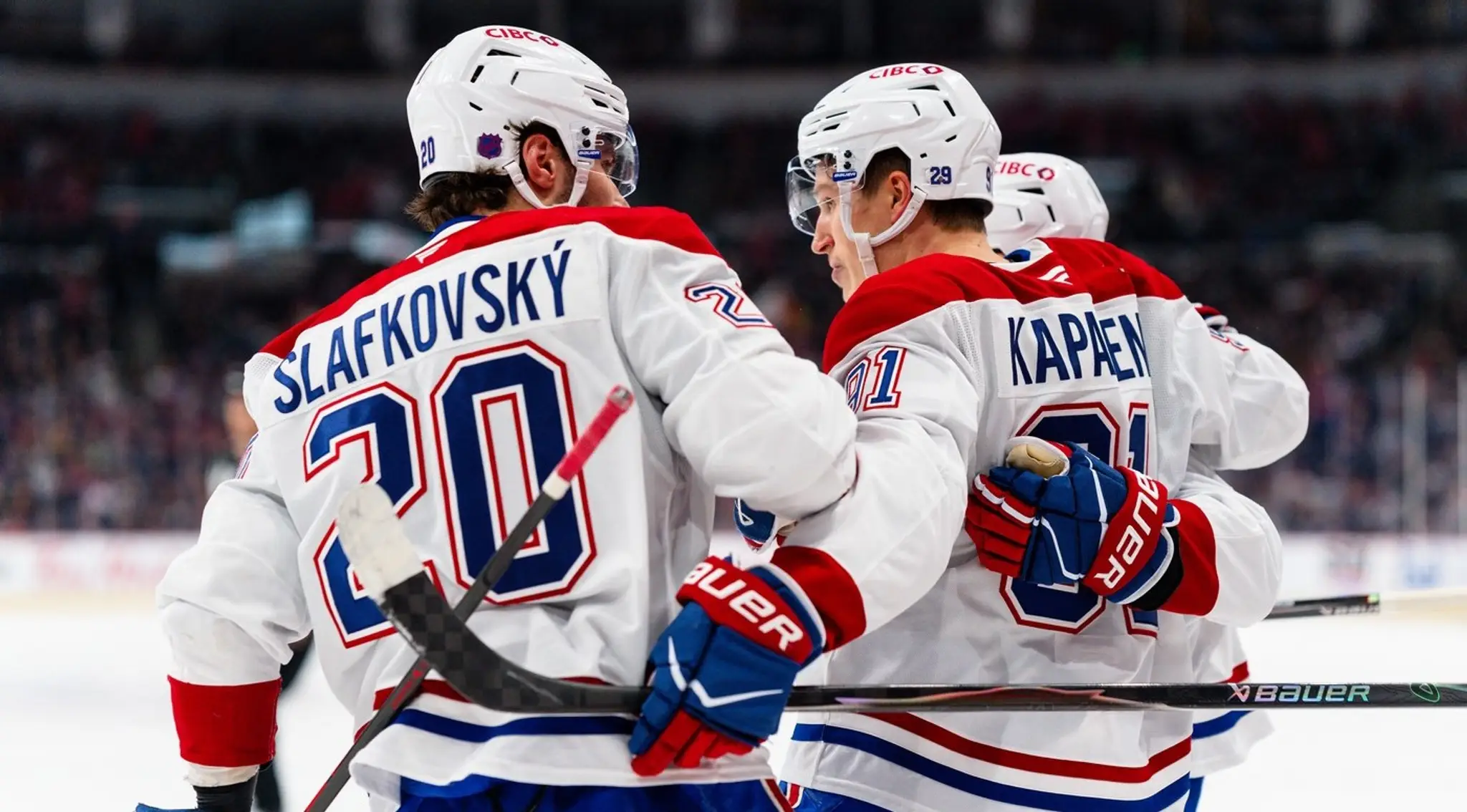 Juraj Slafkovský žiari v NHL.