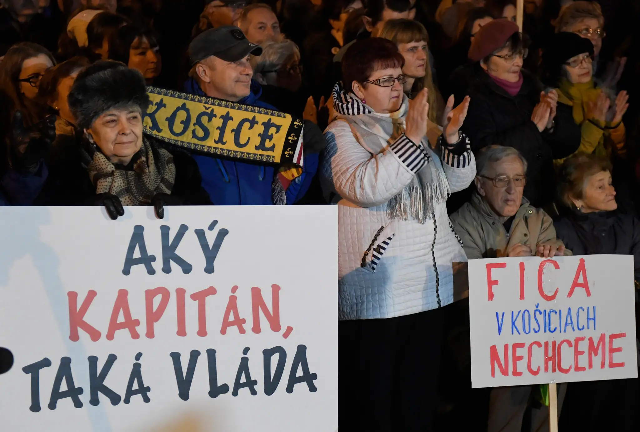 Protestné pochody Za slušné Slovensko naprieč Slovenskom