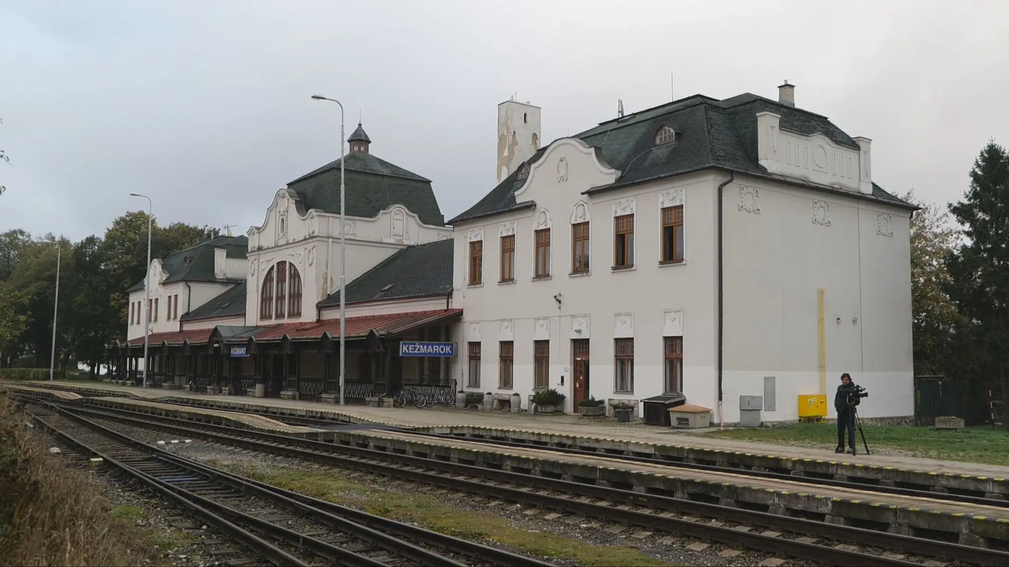 Železničná stanica v Kežmarku